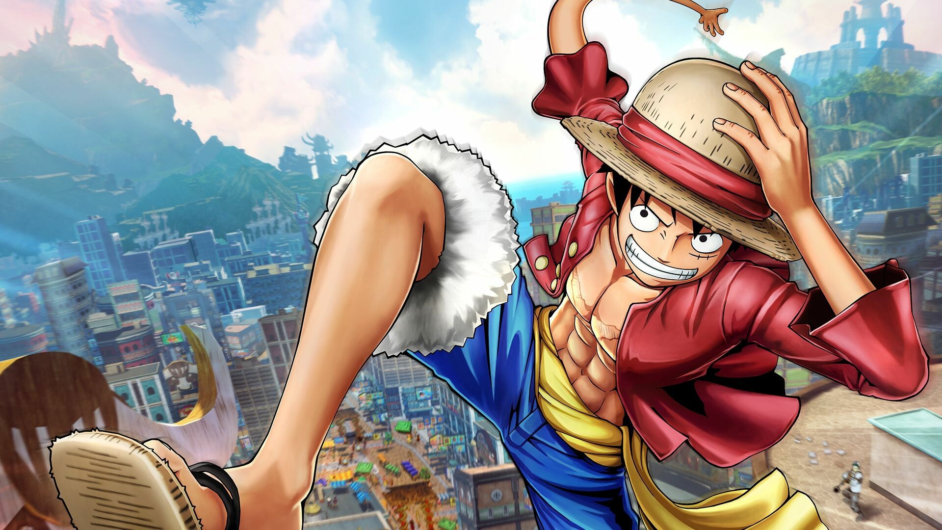 One Piece, Laptop wallpapers, On-the-go entertainment, Stylish customization, 1920x1080 Full HD Desktop