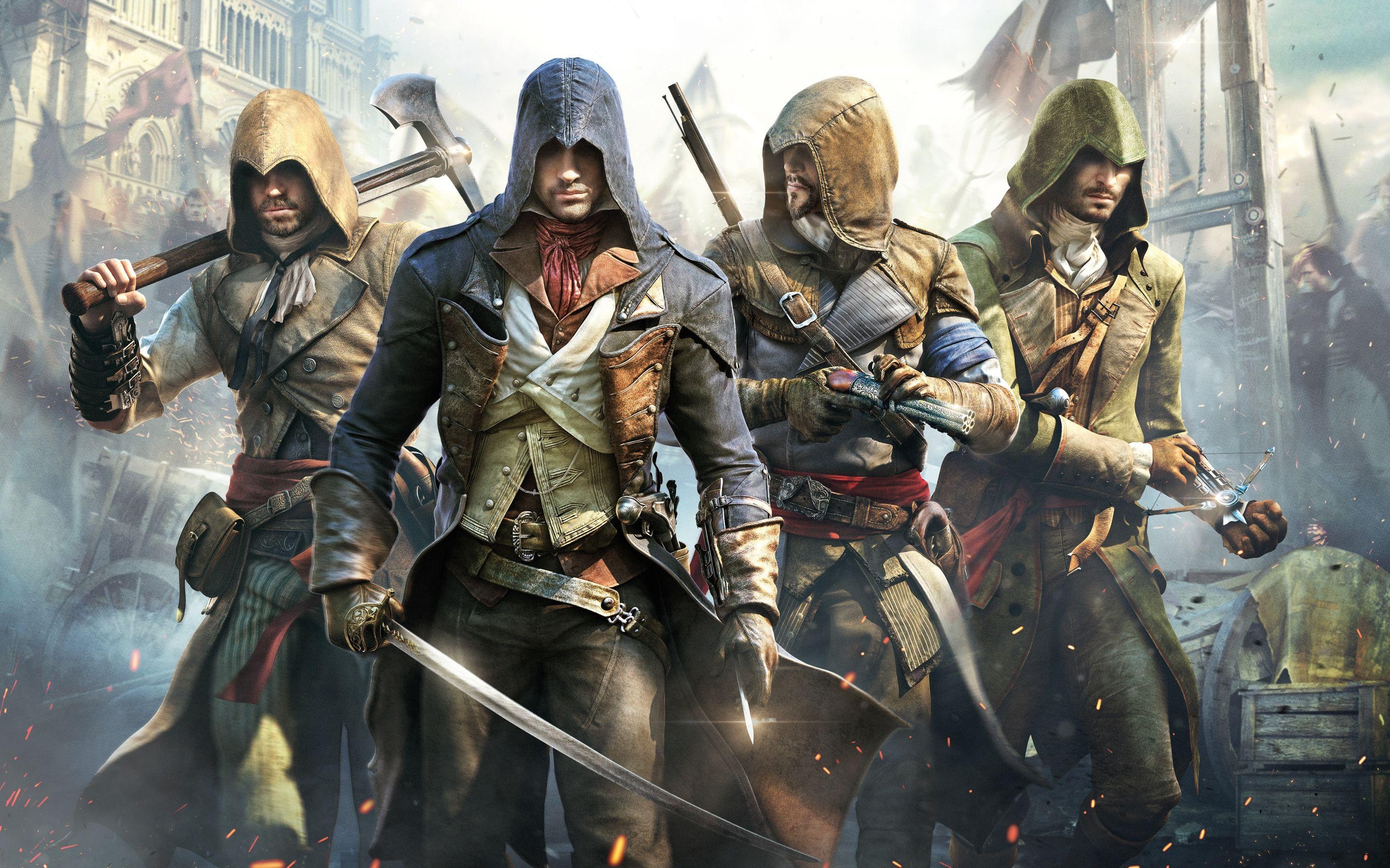 Assassin's Creed Unity, Game Wallpaper, 2880x1800 HD Desktop