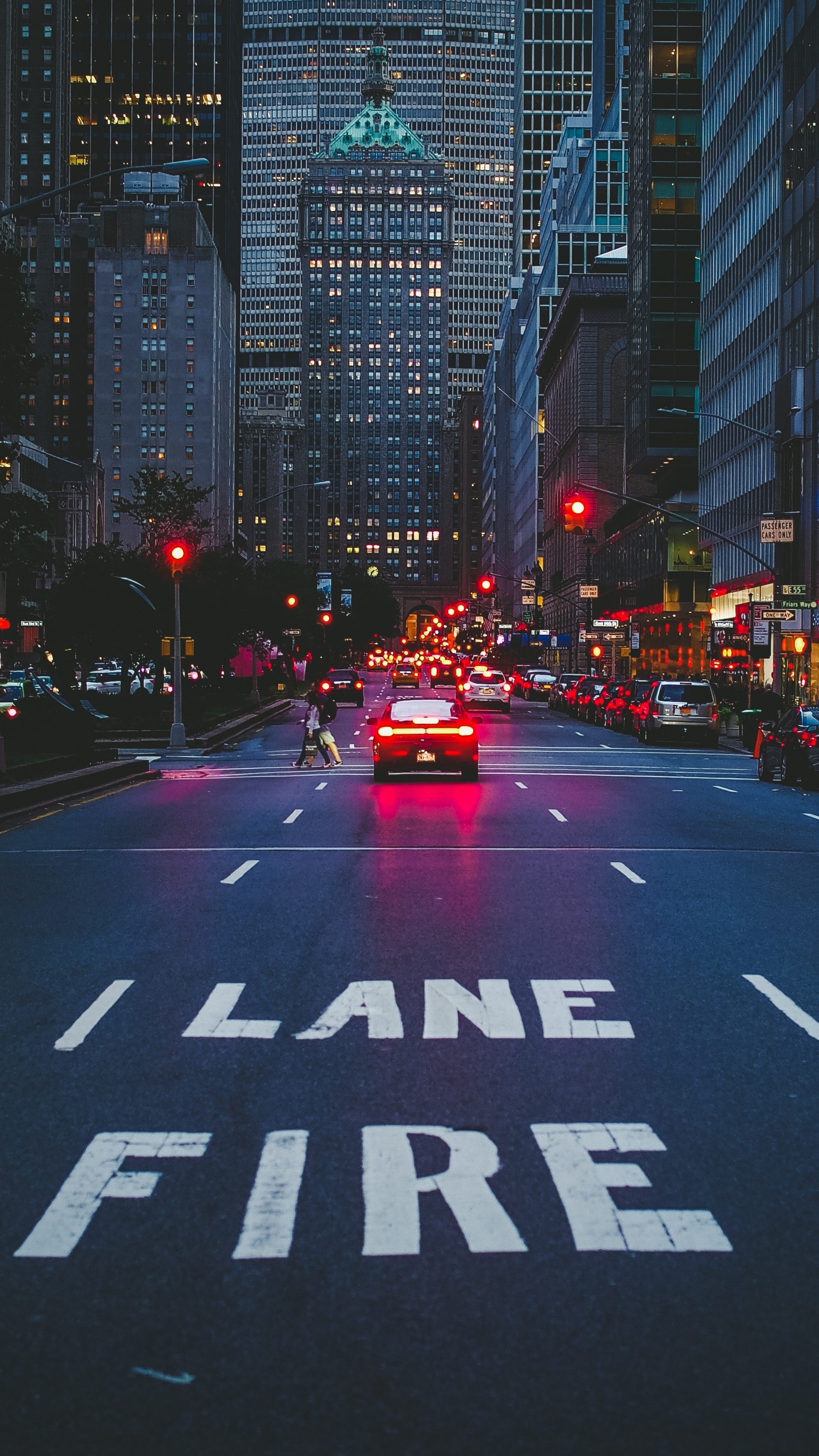 New York Streets, Travels, 5th avenue, Sony Xperia, 2160x3840 4K Phone