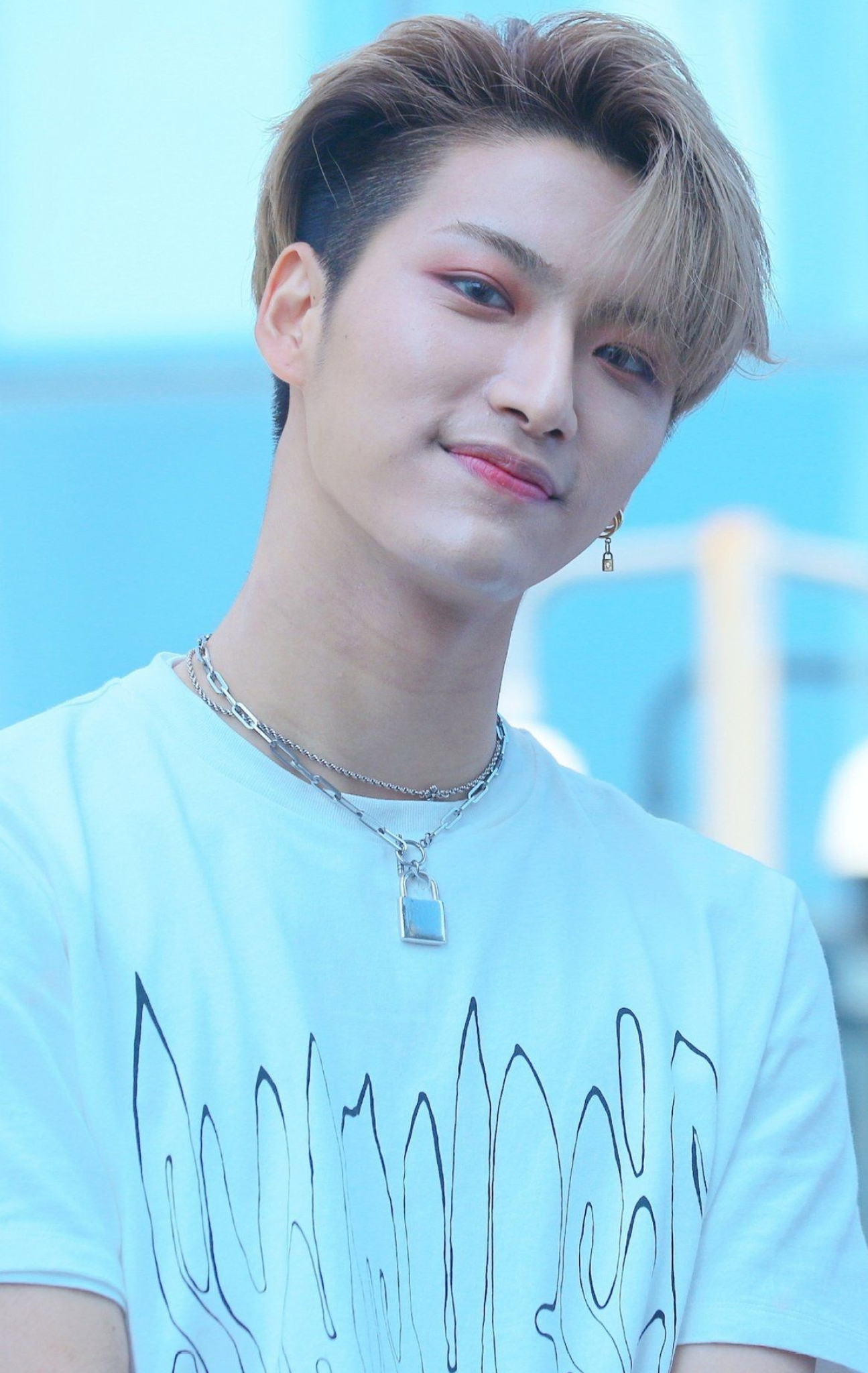 Fashion Makeup Boy, ATEEZ Kpop, 1300x2050 HD Phone