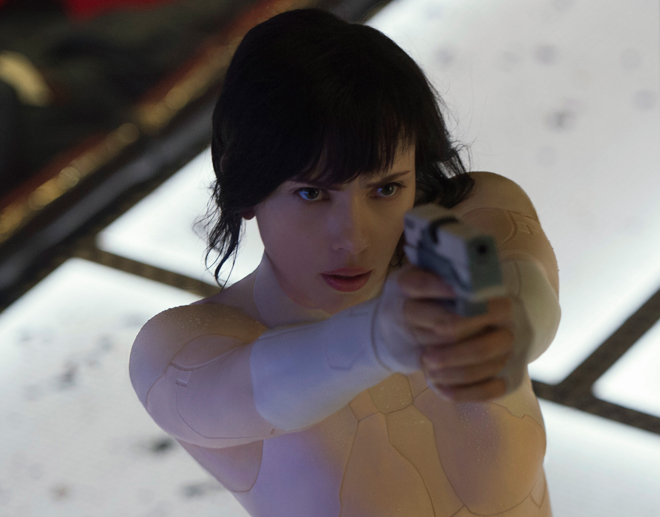 Ghost in the Shell, Scarlett Johansson, 720p HD, 2590x2030 HD Desktop