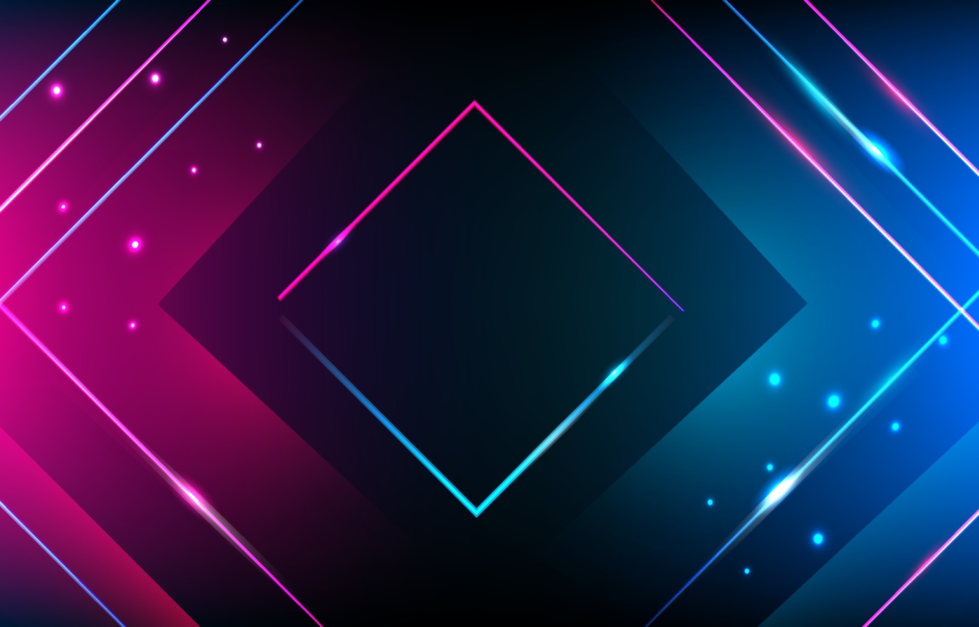 Rectangle, Neon Abstract Wallpaper, 1920x1230 HD Desktop