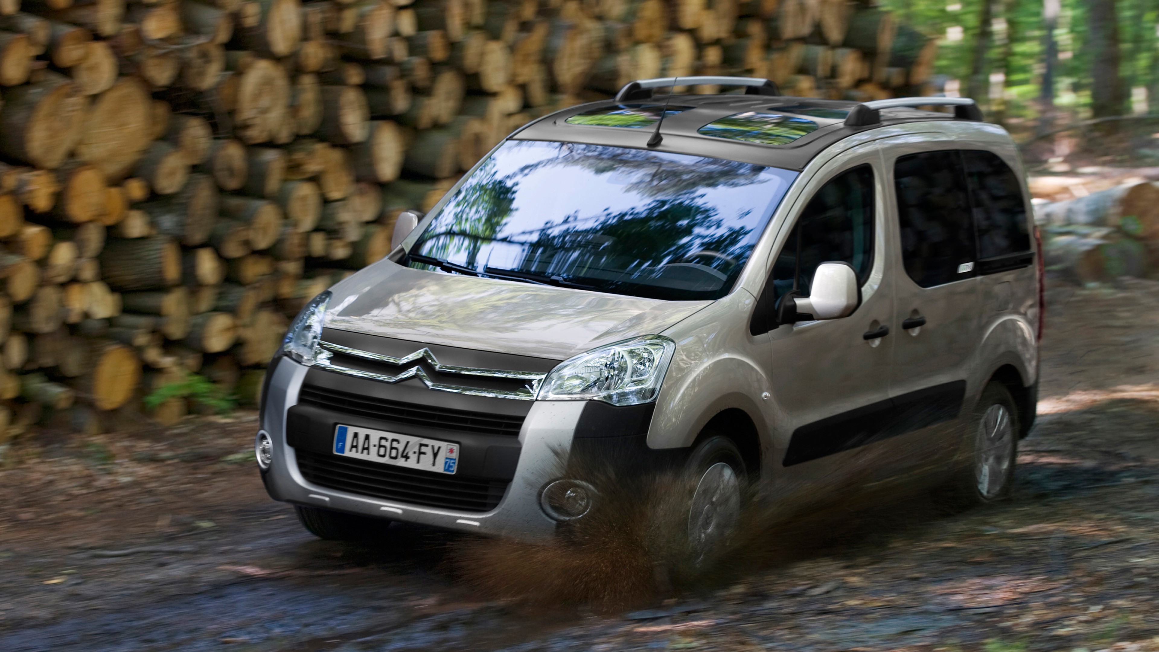 2009 Model, Citroen Berlingo Wallpaper, 3840x2160 4K Desktop