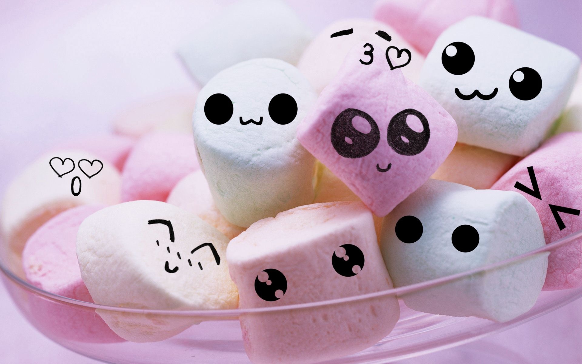 Marshmallow, Cute Computer Wallpaper, 1920x1200 HD Desktop