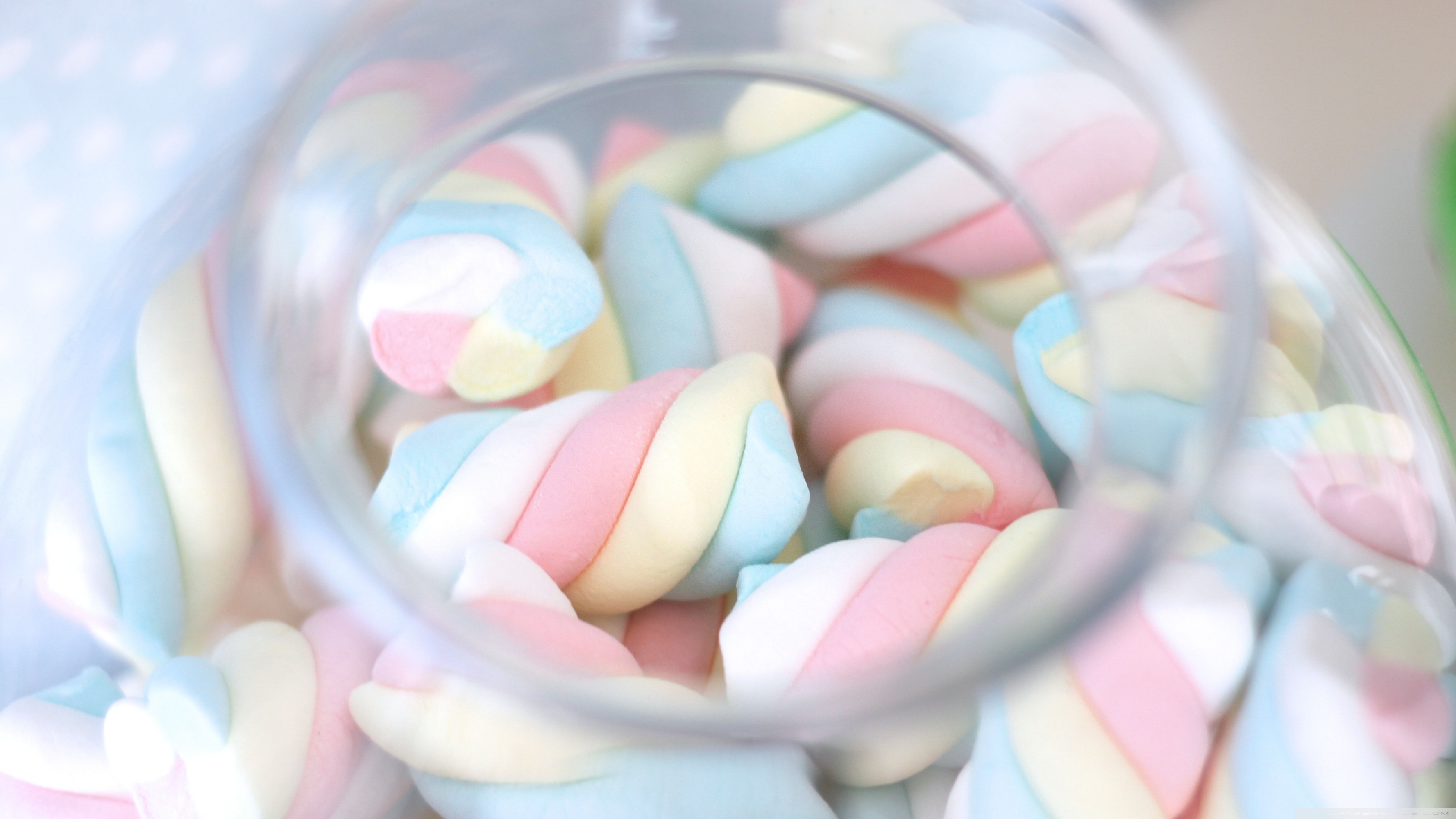 Jar, Marshmallow Wallpaper, 3560x2000 HD Desktop