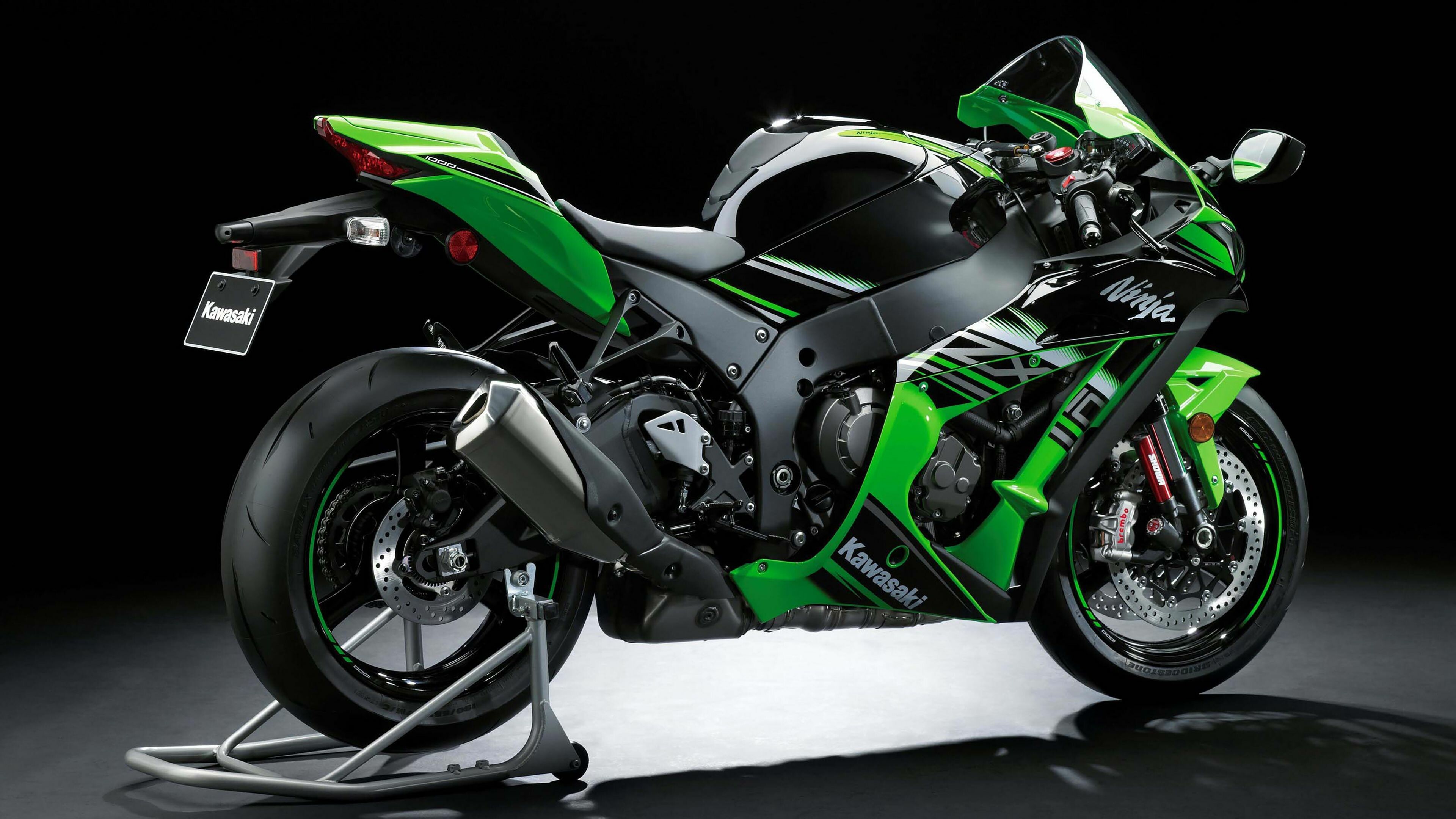 Kawasaki ZX10, Top backgrounds, High-resolution wallpapers, Impressive visuals, 3840x2160 4K Desktop