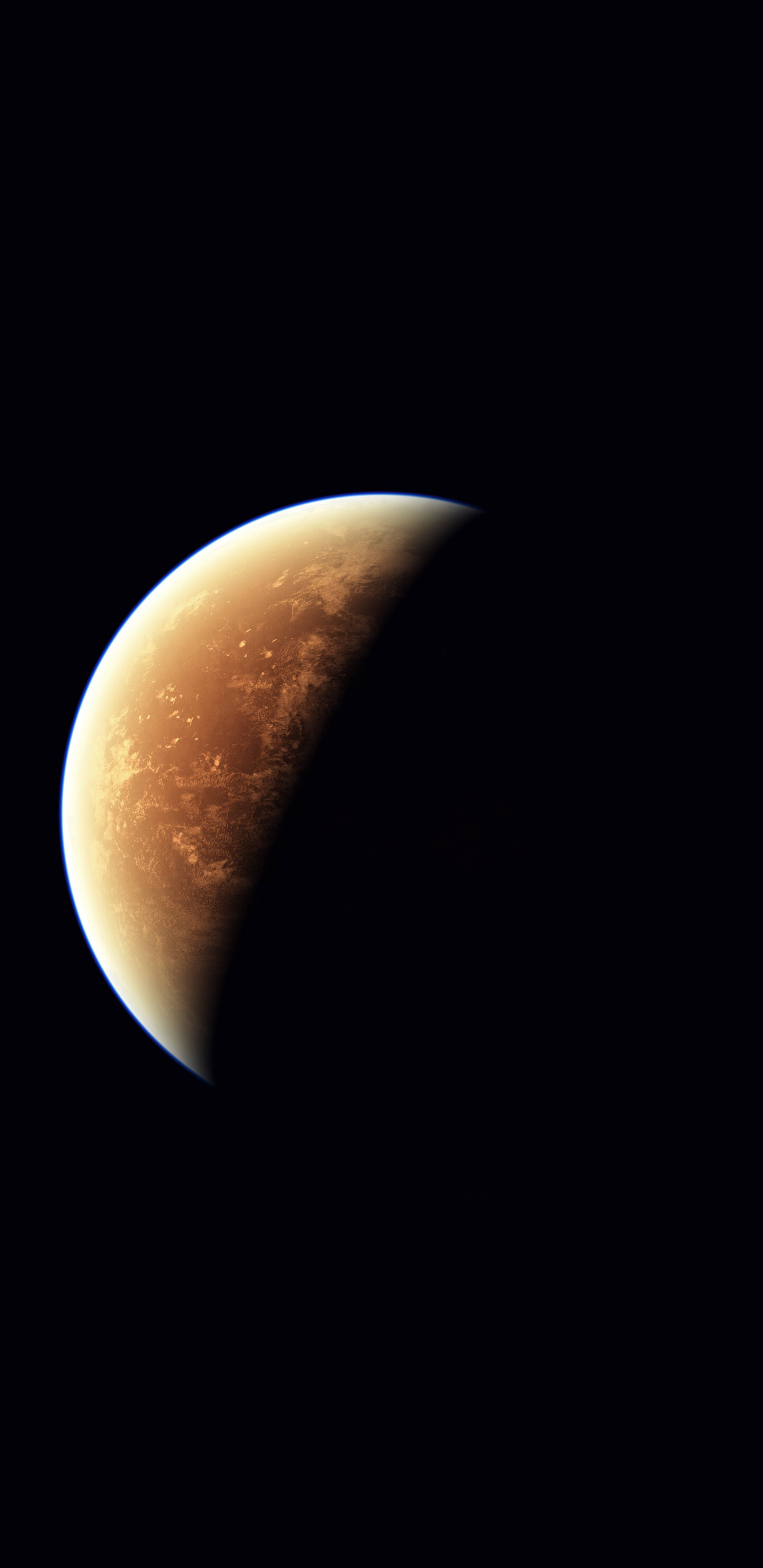 Mars planet, Half dark, Samsung Galaxy S8, HD image, 1440x2960 HD Phone