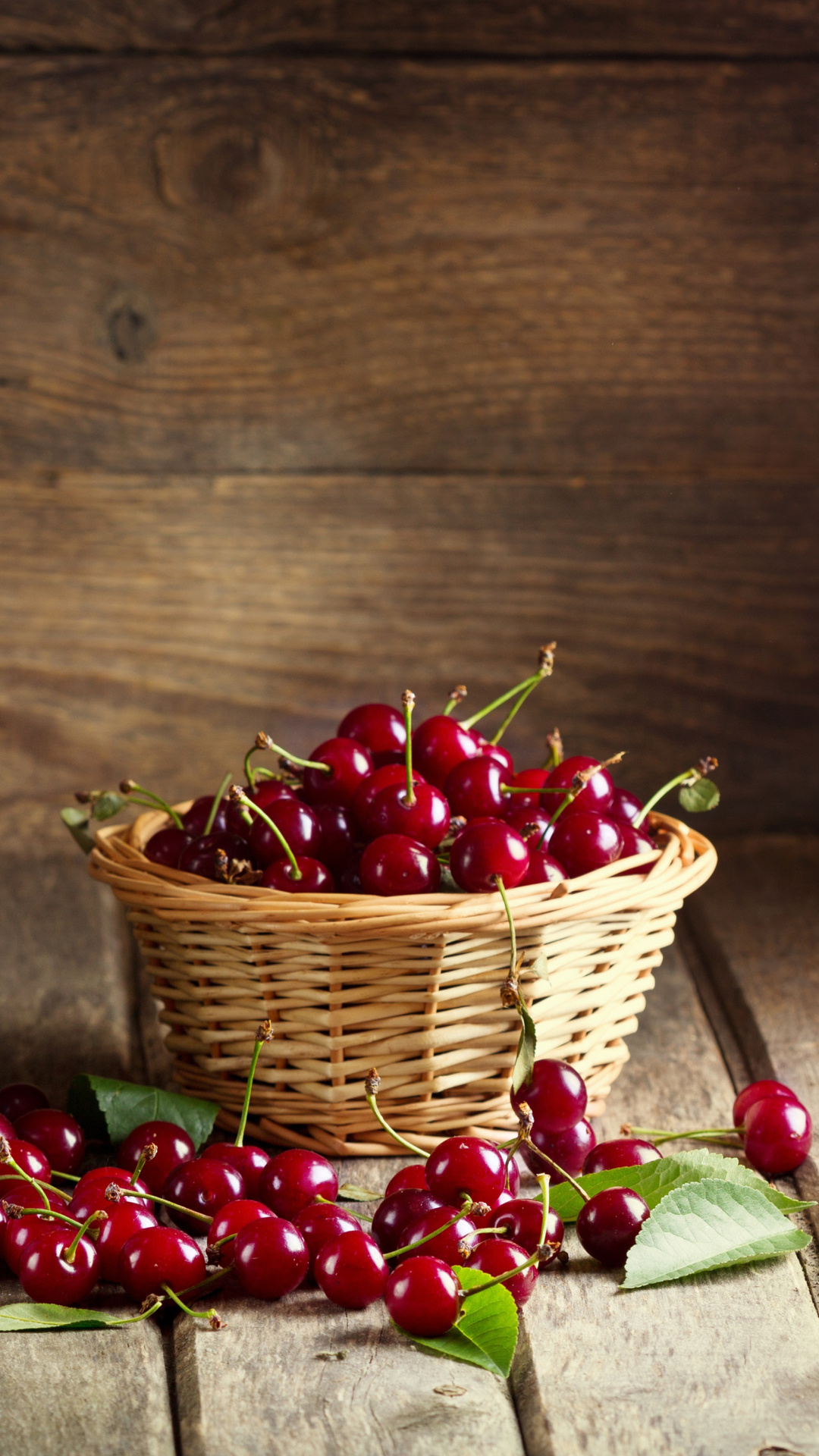 Cherry fruit, Fresh and tangy, Nutritious and vibrant, Nature's little gem, 1080x1920 Full HD Phone