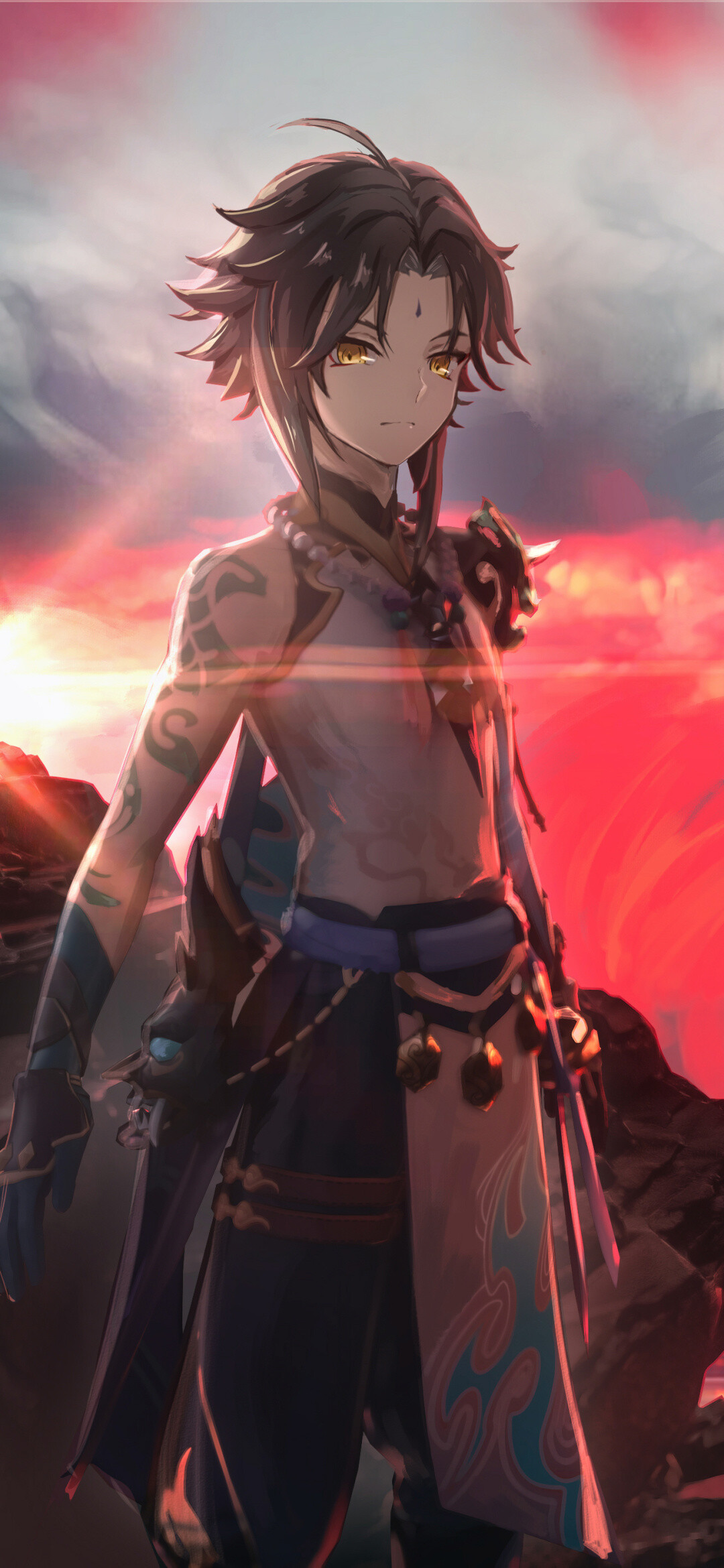 Genshin Impact, Explore top quality wallpapers, Impressive backgrounds, Visual wonders, 1080x2340 HD Phone