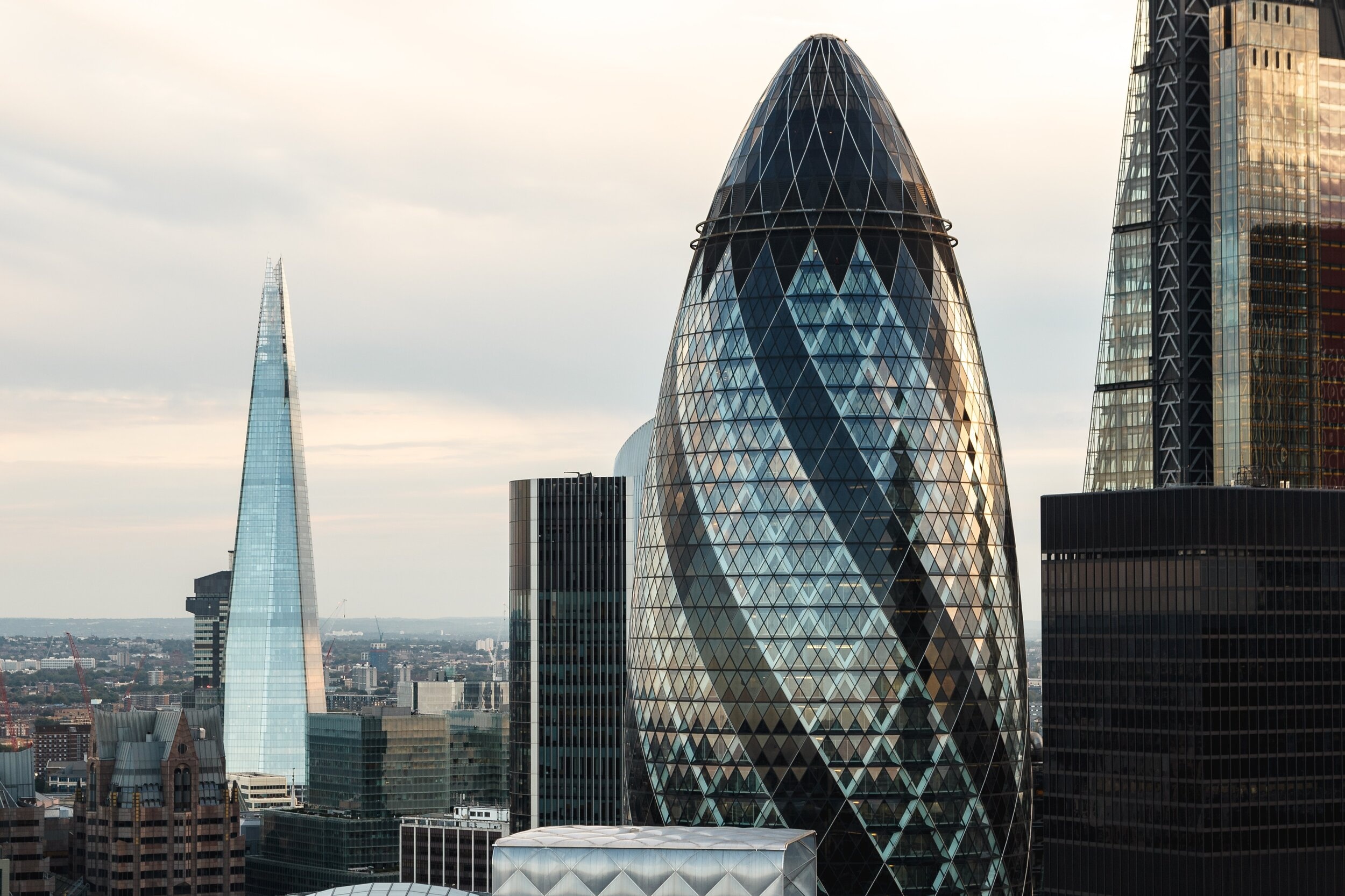 The Gherkin, Ark-shaped structure, Sustainable architecture, Eco-friendly, 2500x1670 HD Desktop