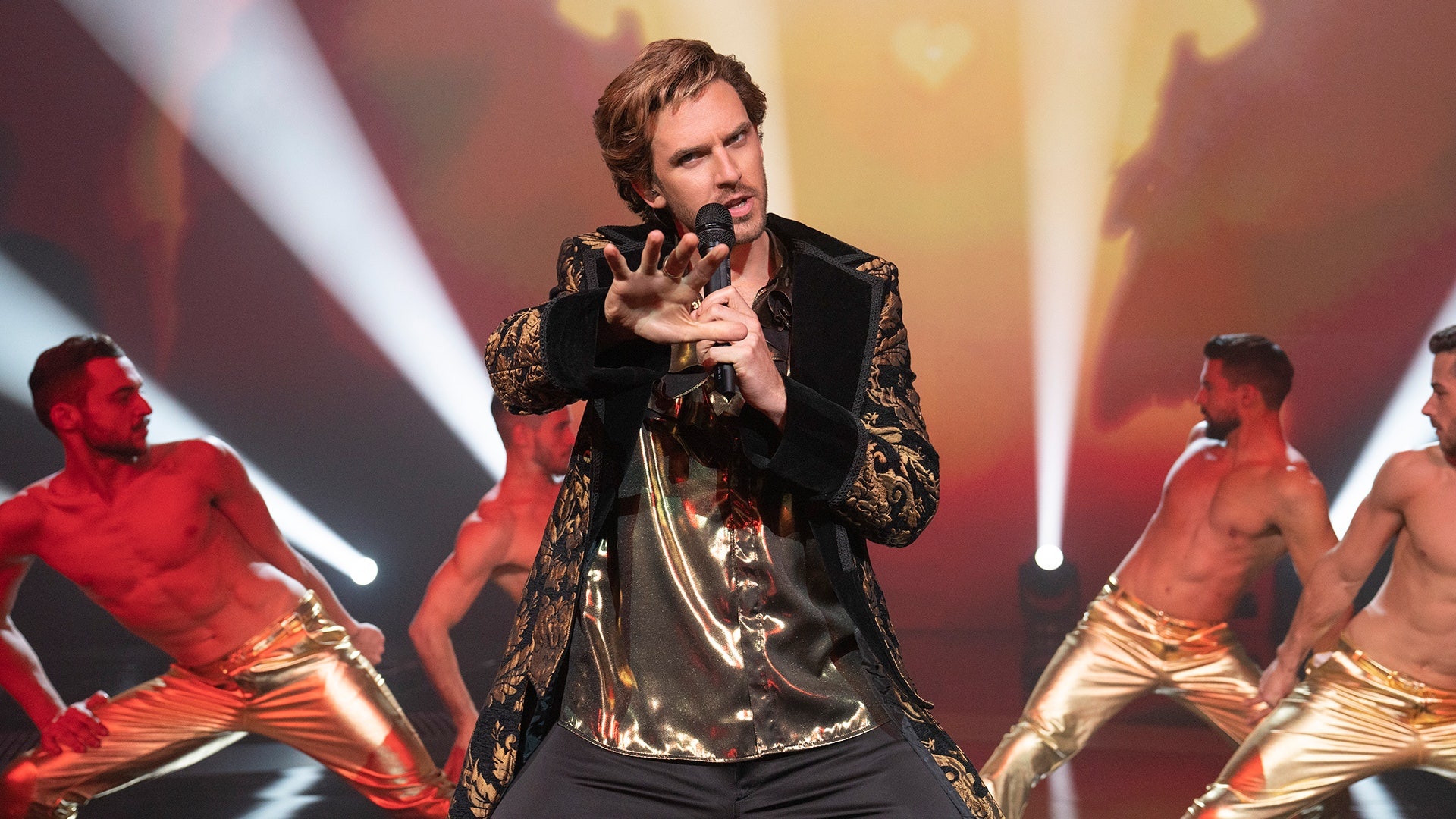 Netflix's Eurovision, Glamour gland boost, British GQ, Needed shot, 1920x1080 Full HD Desktop