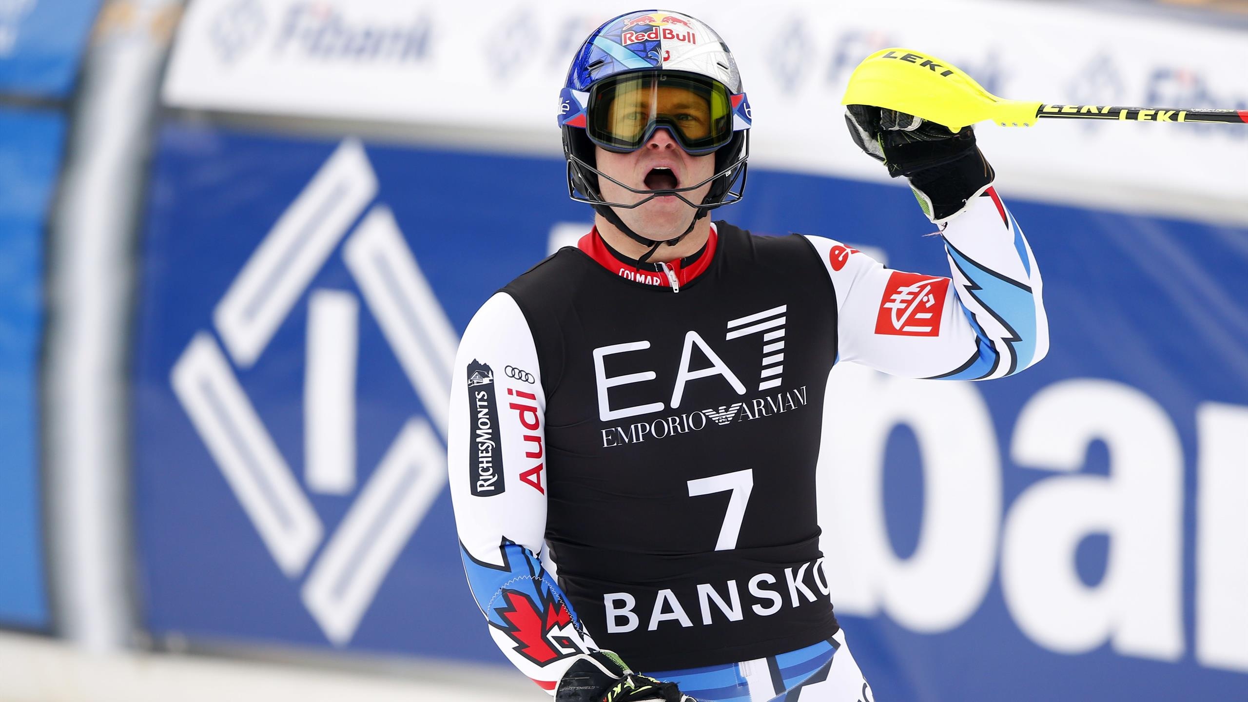 Bansko 2019, Alexis Pinturault Wallpaper, 2560x1440 HD Desktop
