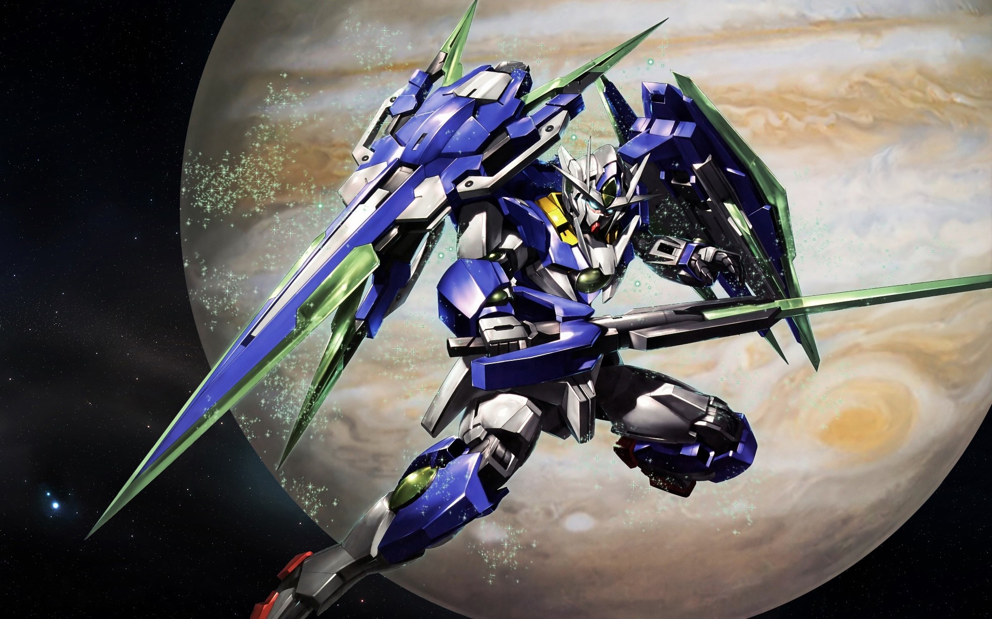 GN-0000 00, Gundam Wallpaper, 1970x1230 HD Desktop