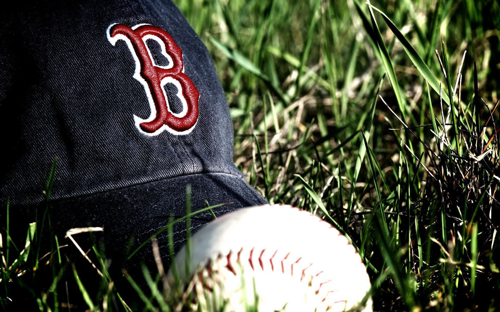 Hat and ball, Boston Red Sox Wallpaper, 1920x1200 HD Desktop