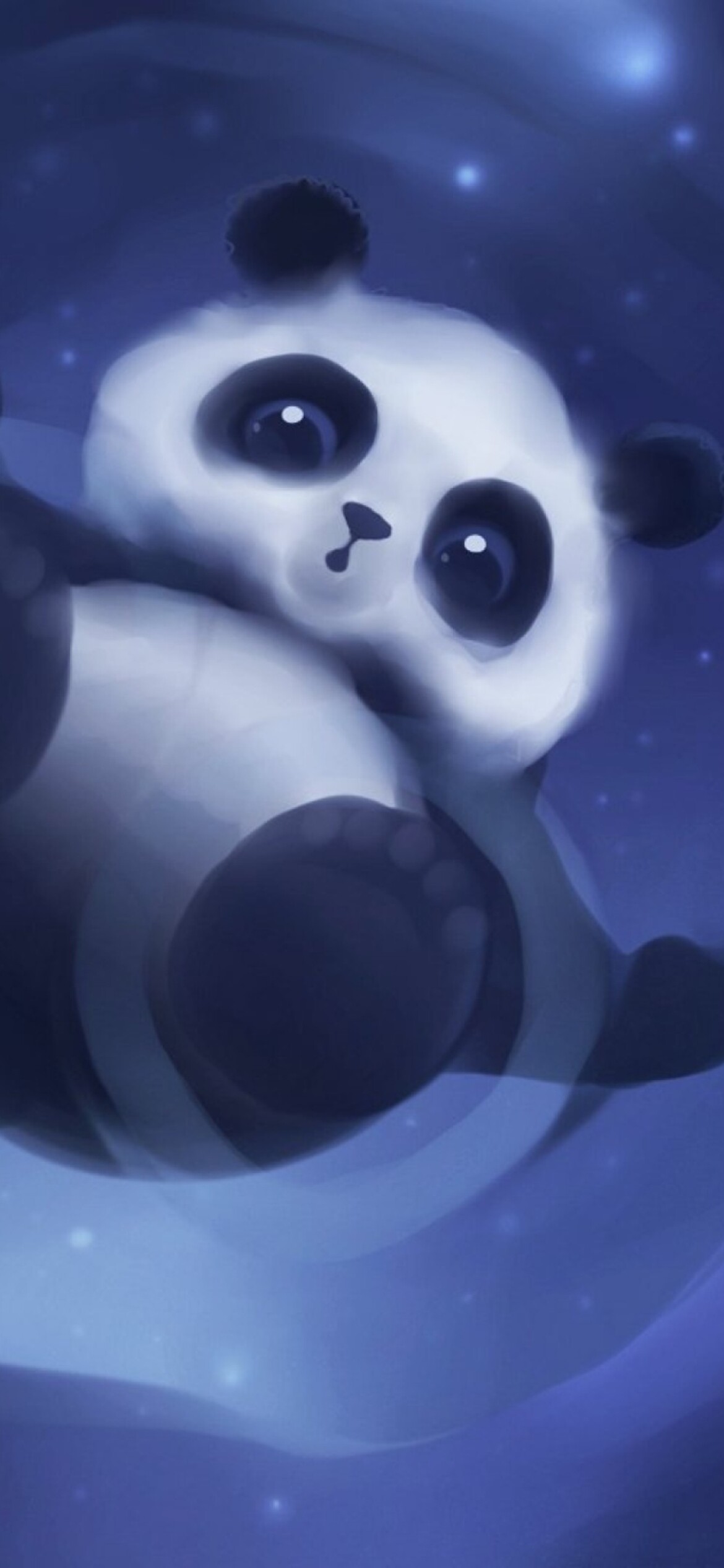 Cute panda, Phone wallpaper, Adorable charm, Mobile delight, 1170x2540 HD Phone