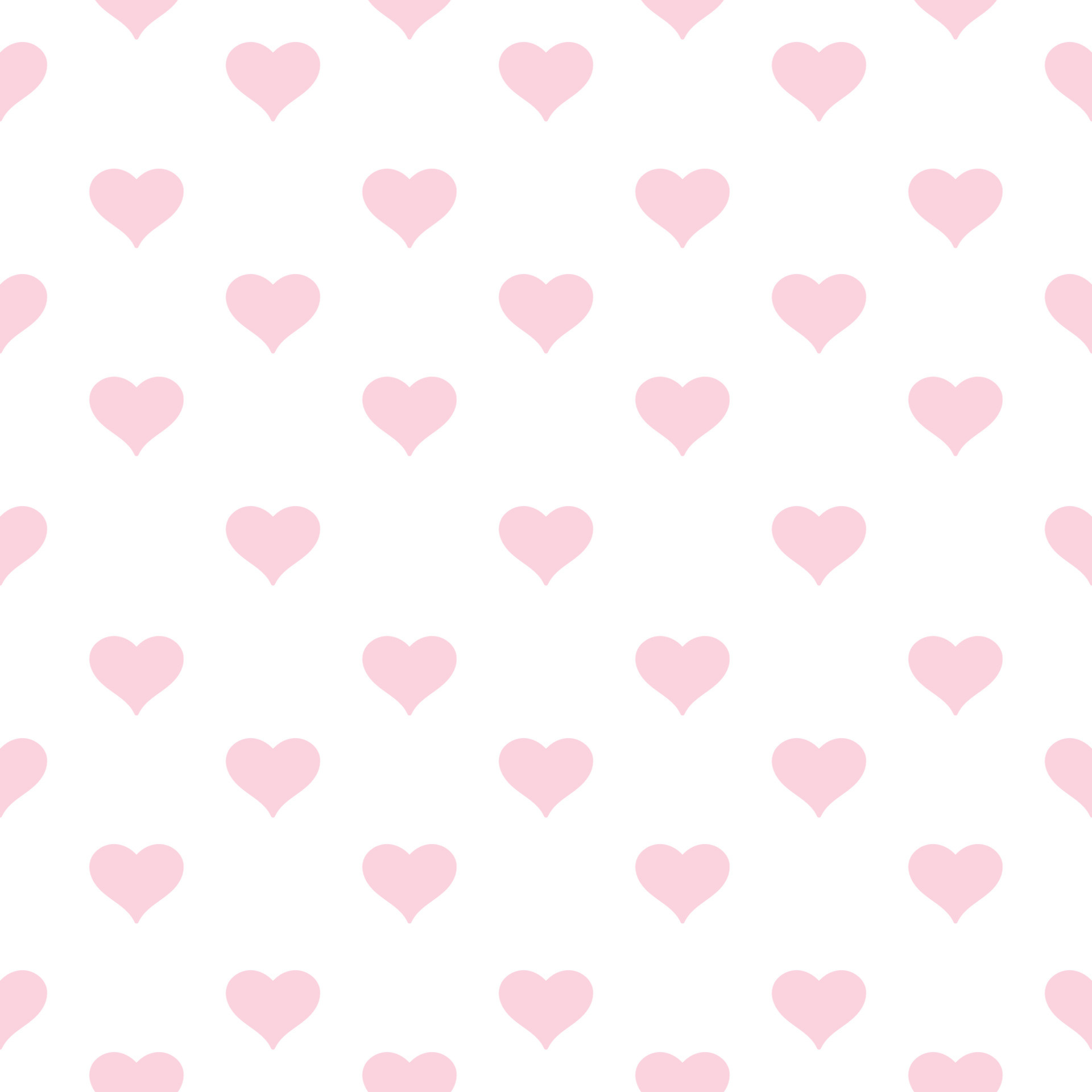 pastel pink hearts, repeating heart pattern, minimalist heart print, HD Phone wallpaper
