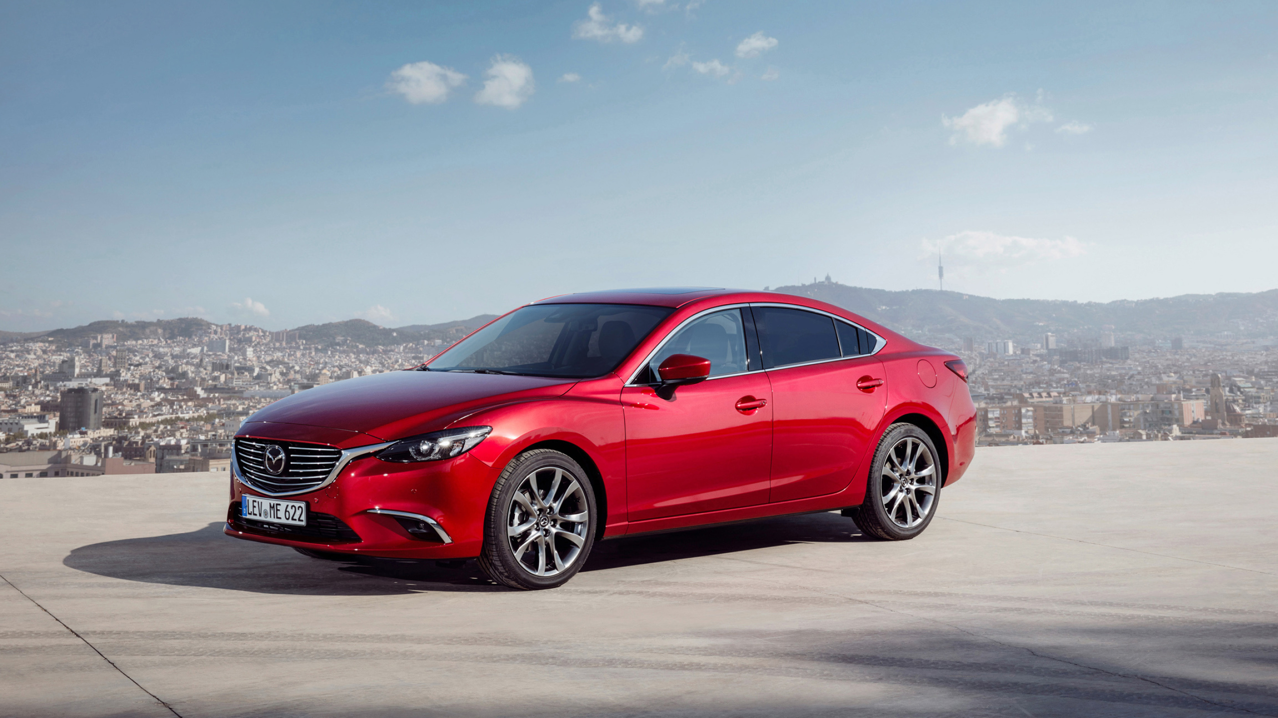 Mazda 6, Sleek design, Luxury sedan, High-performance, 2560x1440 HD Desktop