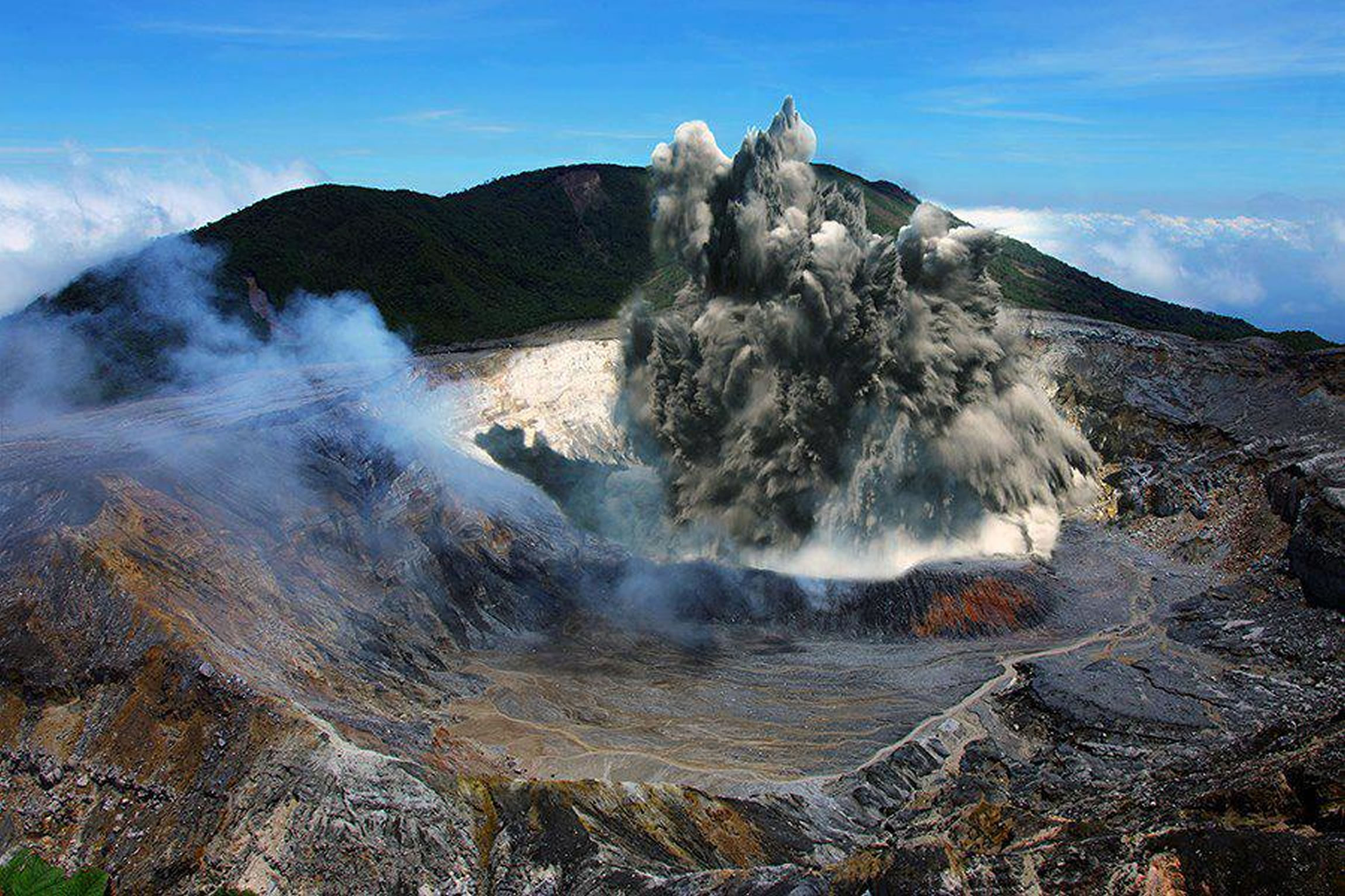 Poas Volcano, Reef and rainforest tours, Diverse ecosystems, Extraordinary natural beauty, 2300x1540 HD Desktop