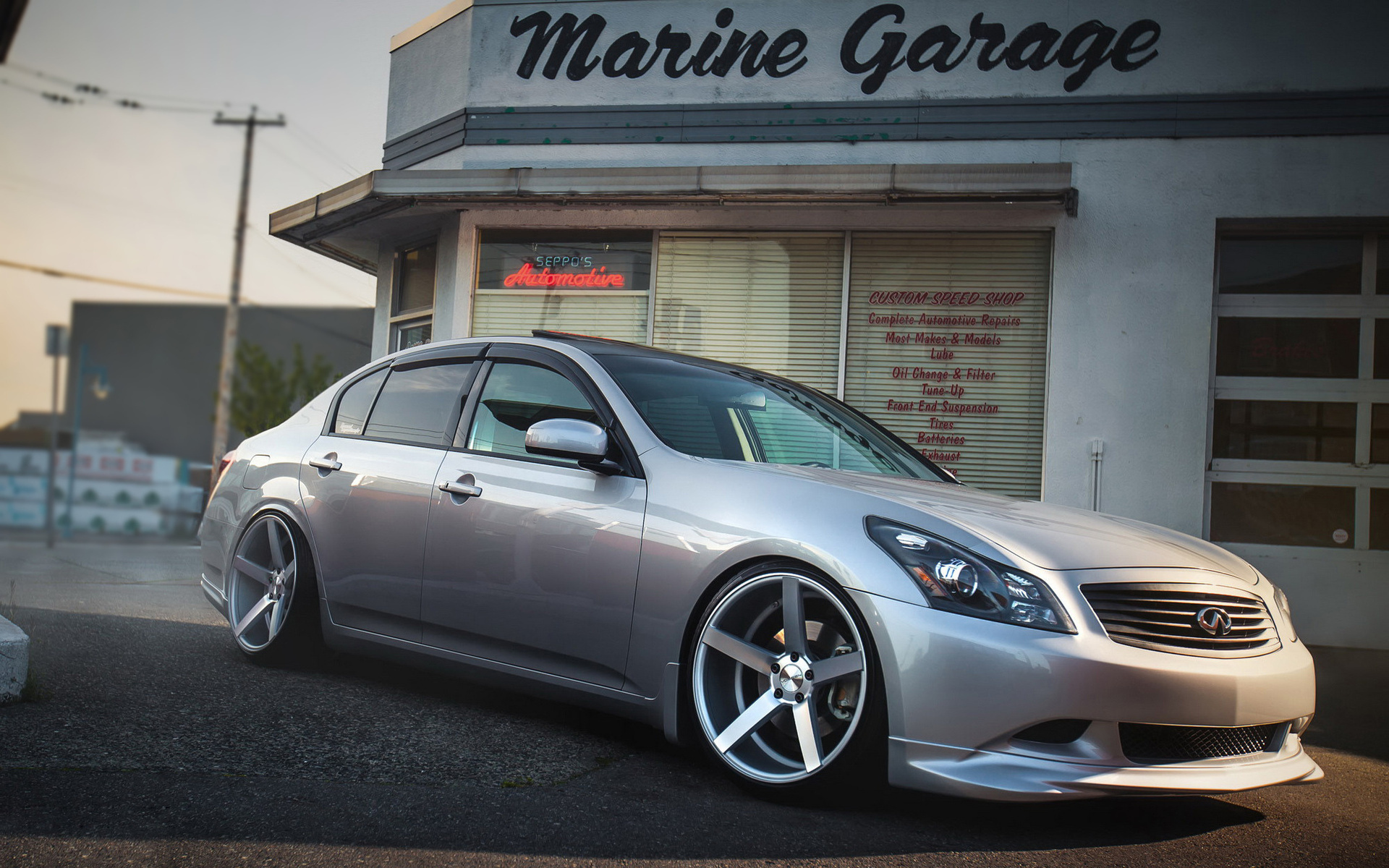 Stance, Infiniti G35 Wallpaper, 1920x1200 HD Desktop