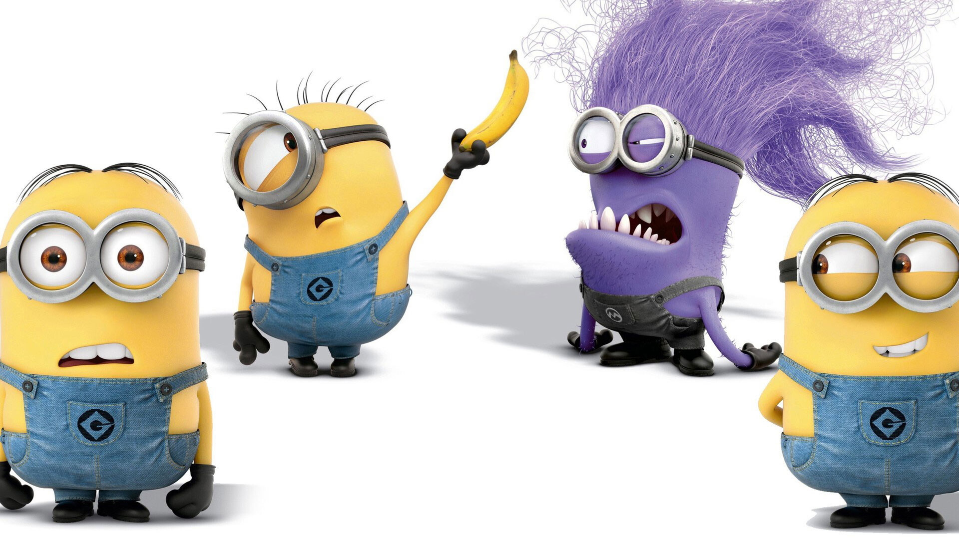 Small yellow people, Despicable Me, Map wallpaper, 1920x1080 Full HD Desktop