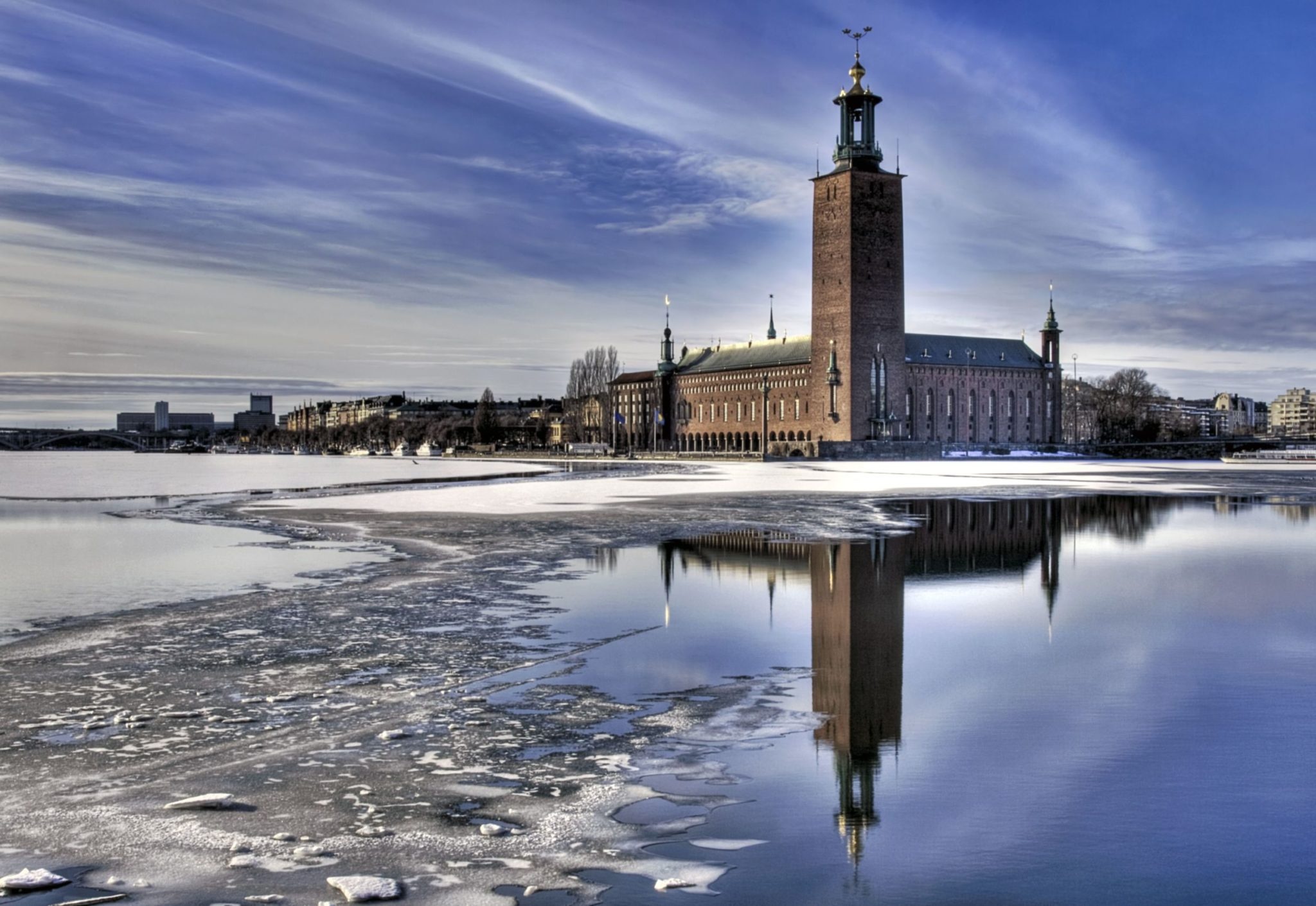 Stockholm, City Hall allure, Layover guide, Swedish cityscape, 2050x1420 HD Desktop