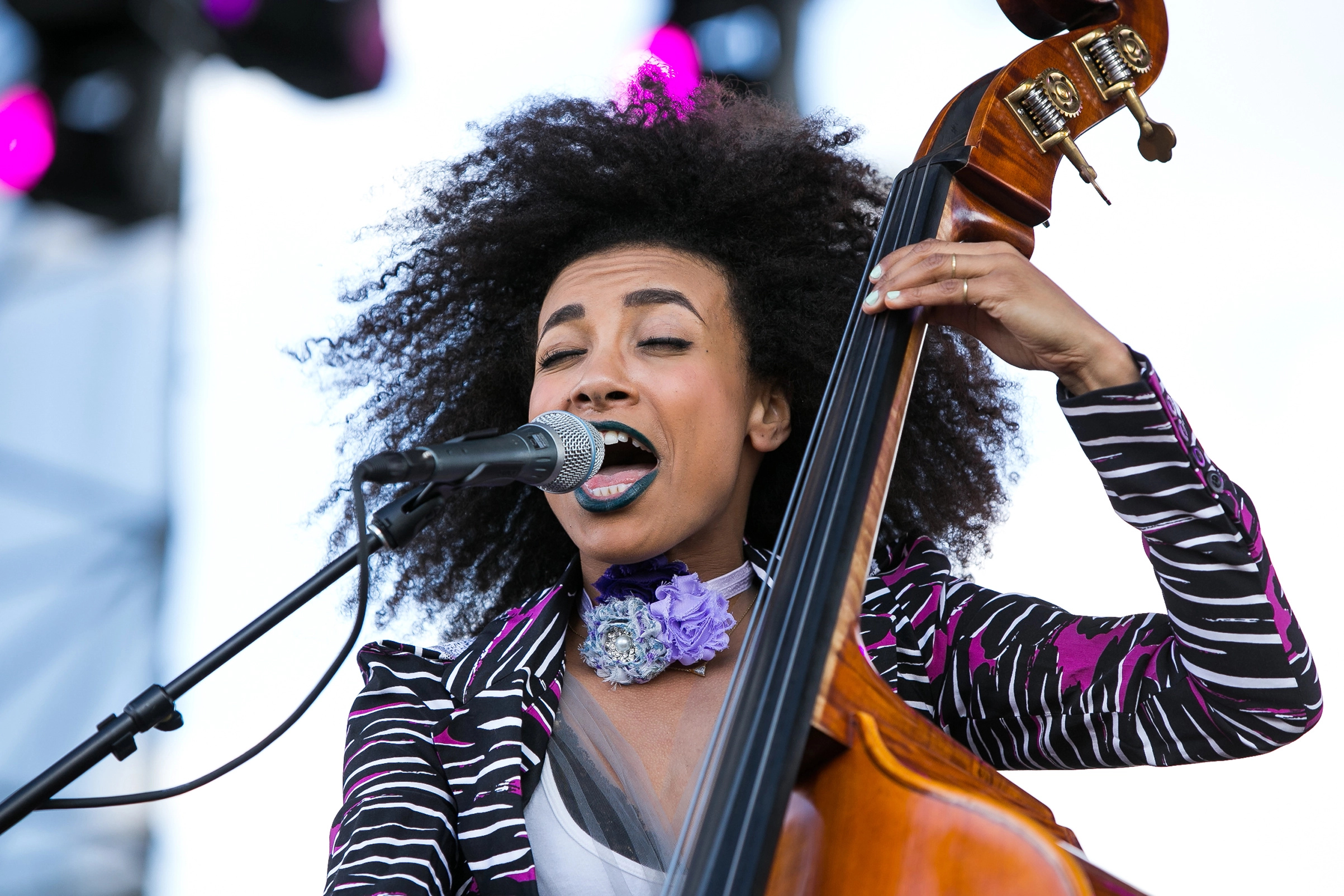 Loule International Jazz Festival, Esperanza Spalding Wallpaper, 2410x1610 HD Desktop