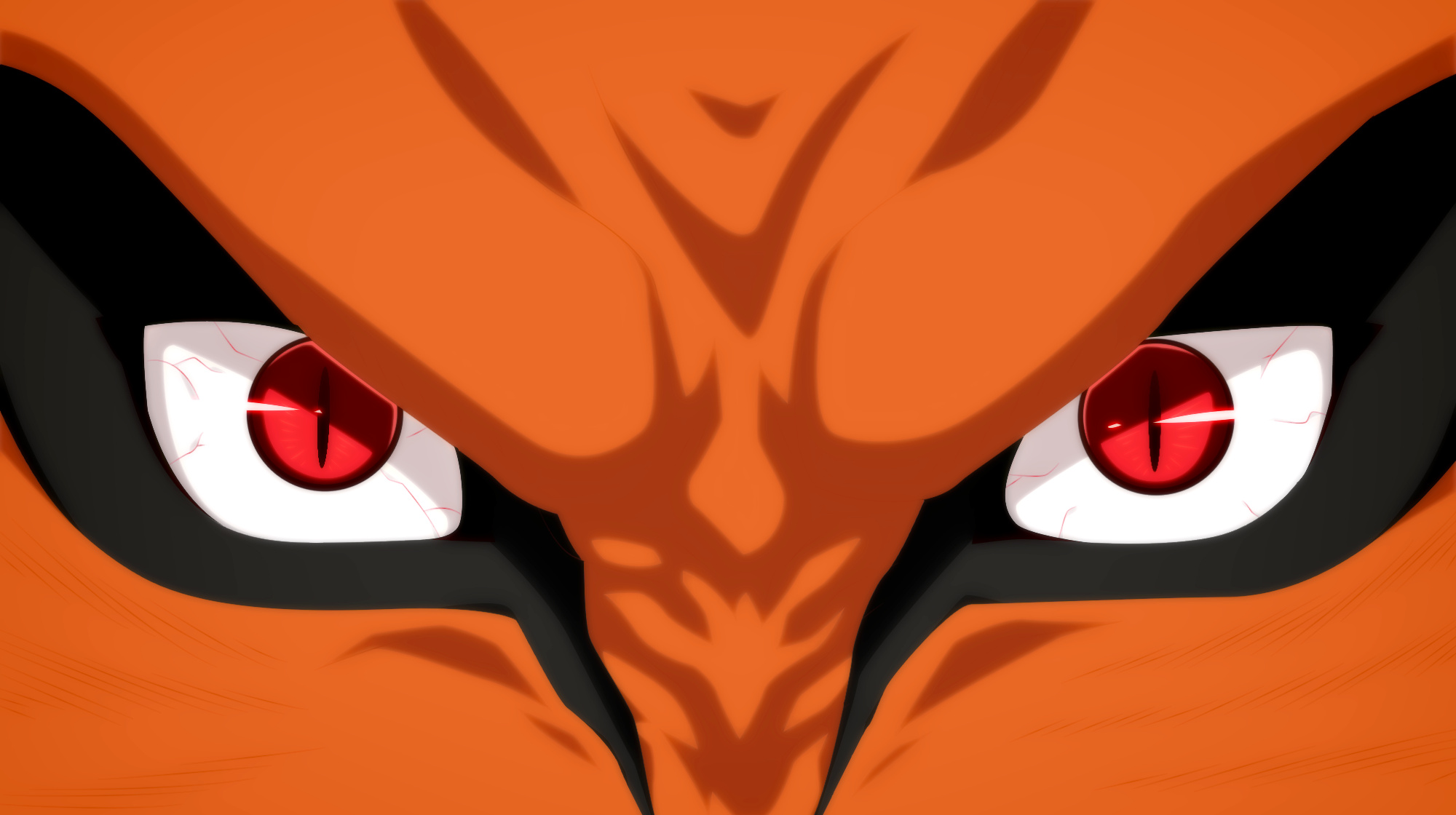 Kurama (Anime), Naruto's powerful ally, Majestic form, Collection of wallpapers, 2000x1120 HD Desktop