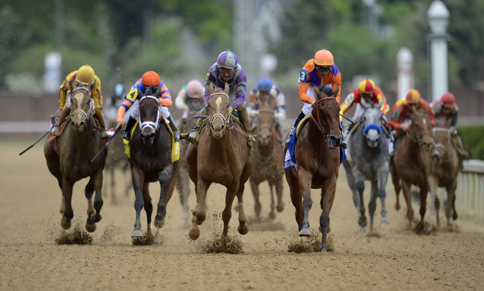 Race horses, Equestrian sport, Horse racing history, Racing venue, 2020x1220 HD Desktop