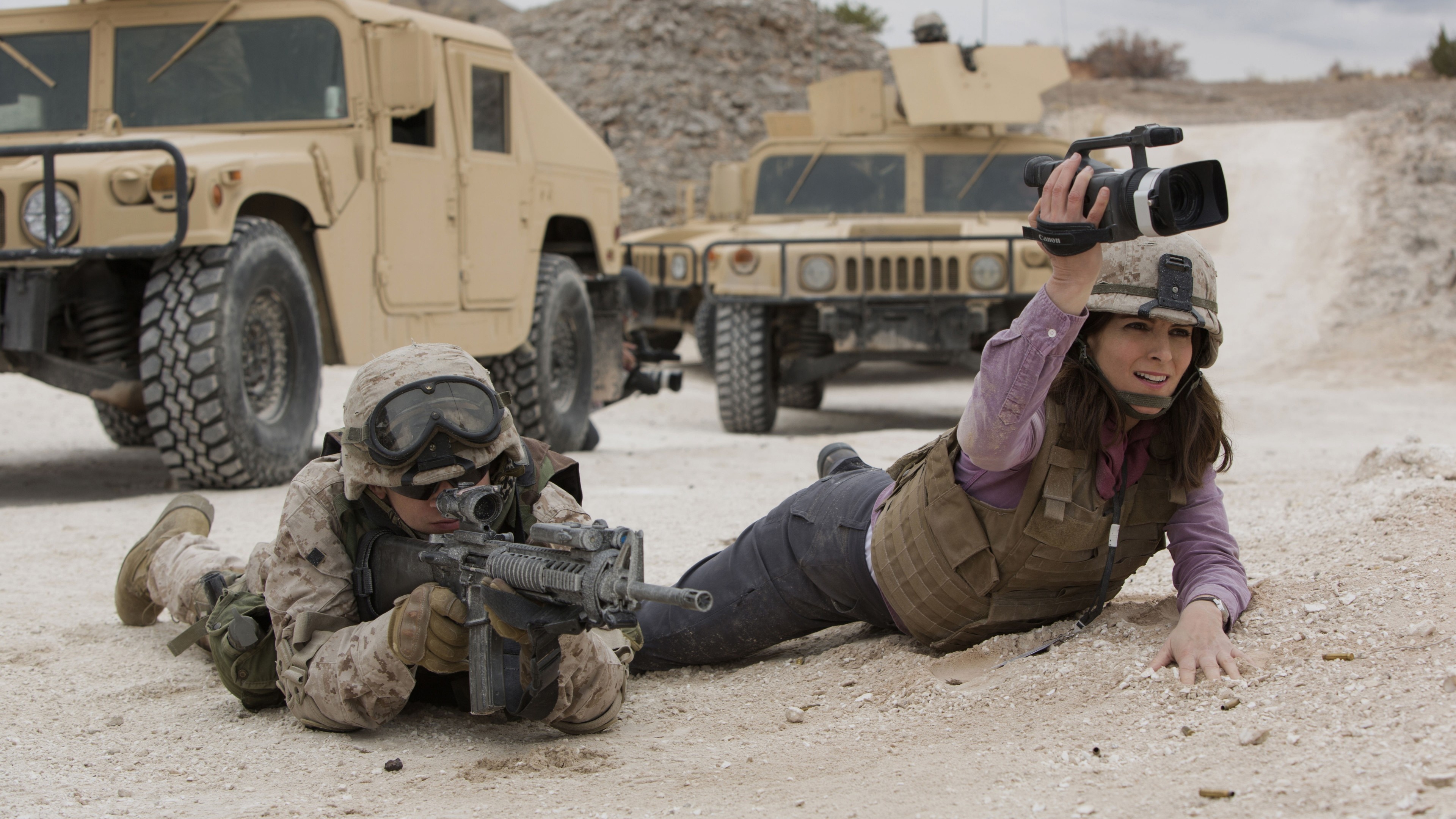 Whiskey Tango Foxtrot Movie, Tina Fey, Best movies, 3840x2160 4K Desktop