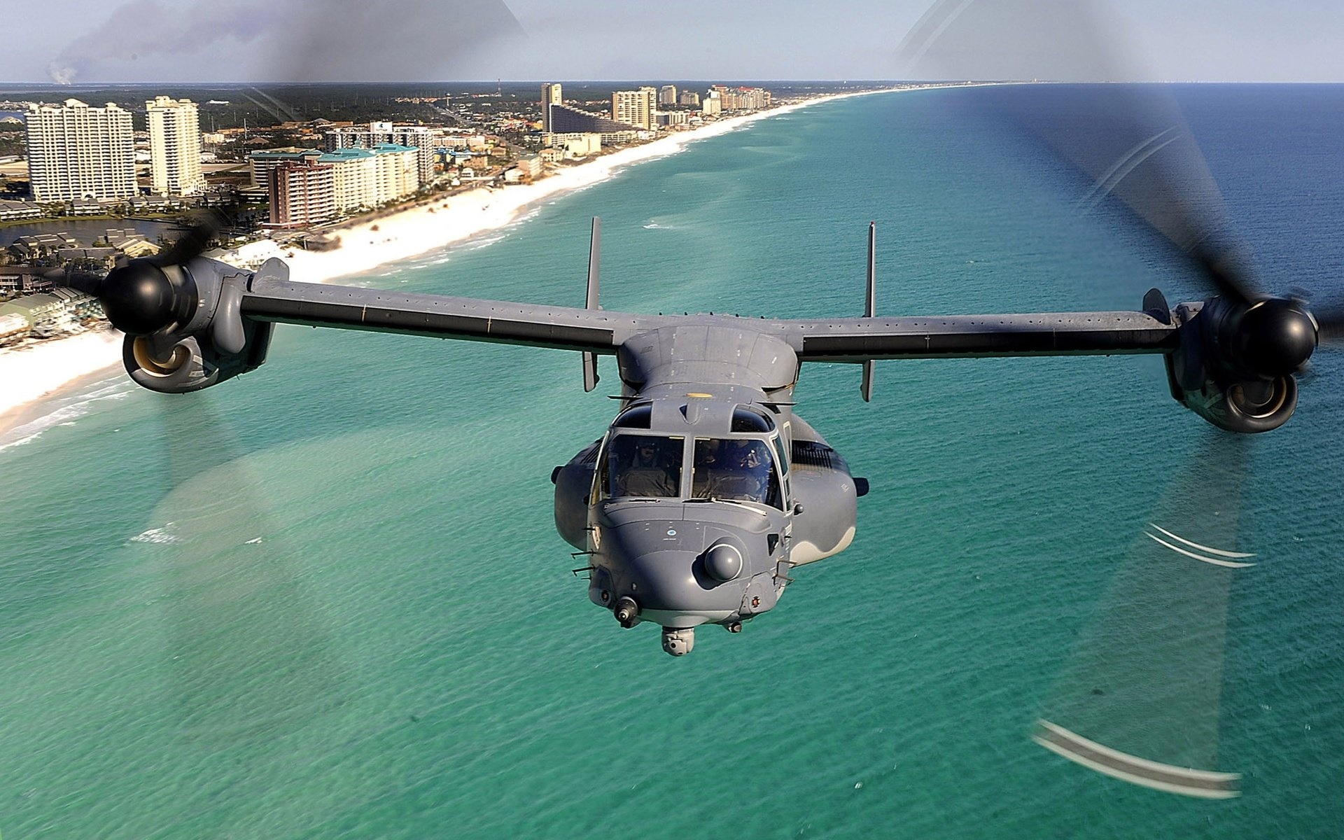 V-22 Osprey, Multi-mission aircraft, Hidden features, Agile flights, 1920x1200 HD Desktop