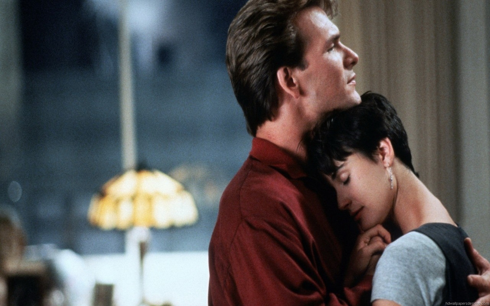 Demi Moore and Patrick Swayze, Ghost (Movie) Wallpaper, 1920x1200 HD Desktop