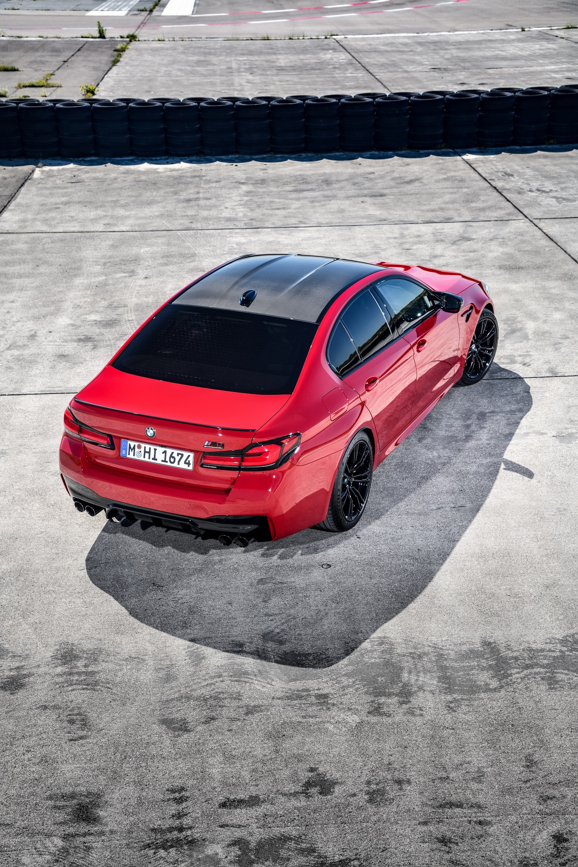 2021 M5 Competition Top-View, M5 Wallpaper, 1920x2880 HD Phone