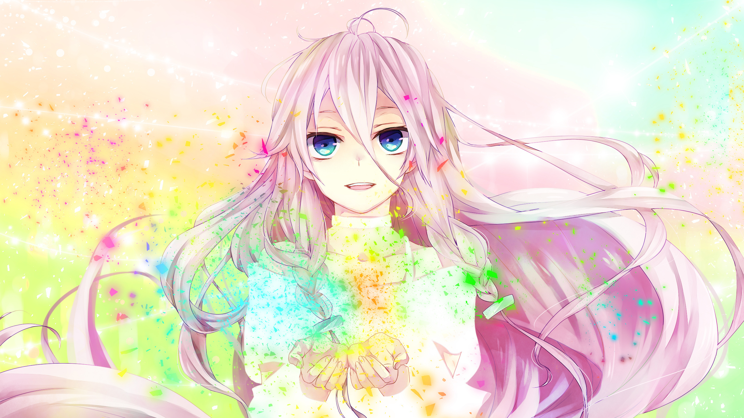 IA Vocaloid, Vocaloid HD wallpaper, Anime image, Music theme, 2600x1460 HD Desktop