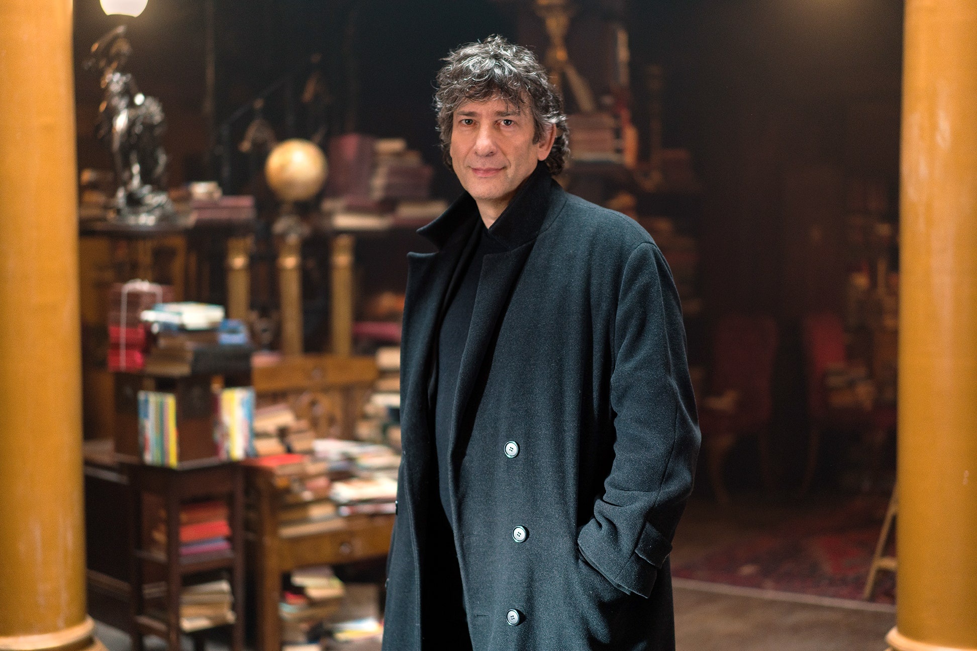 Neil Gaiman, Adapting own books, GQ interview, Creative decision, 1950x1300 HD Desktop