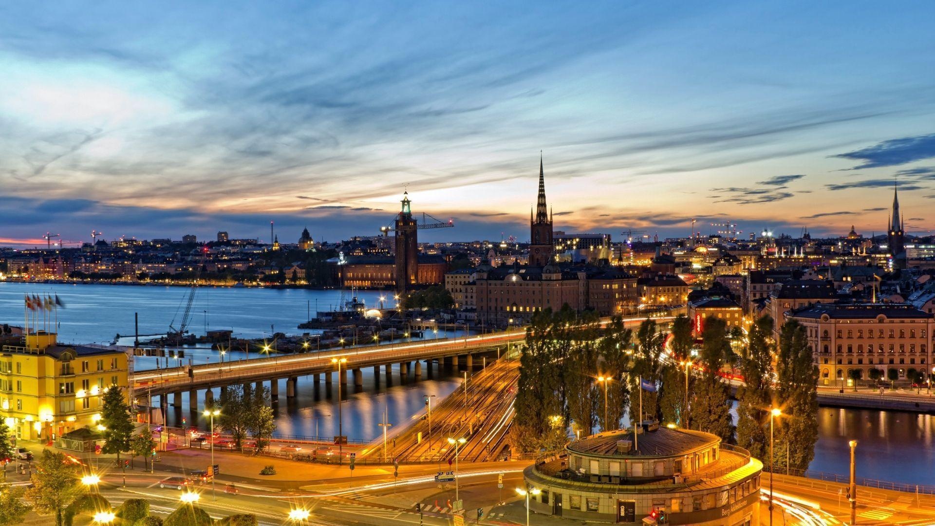 Sweden travels, Stockholm wallpapers, Urban beauty, Swedish capital, 1920x1080 Full HD Desktop