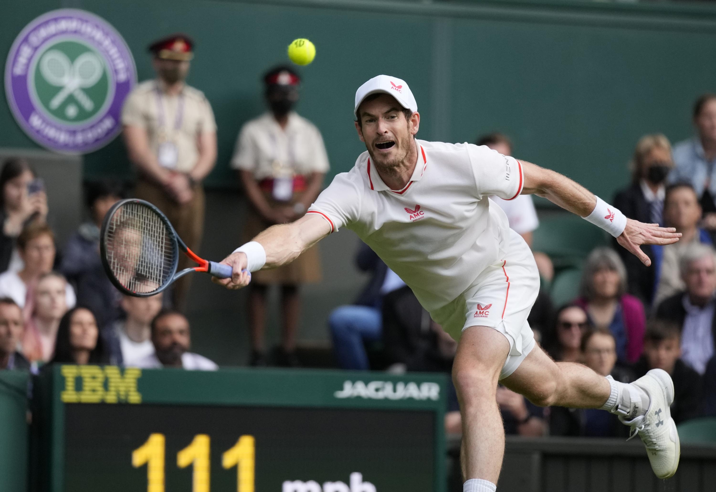 Andy Murray, See-saw match, Wimbledon, AP news, 3000x2070 HD Desktop