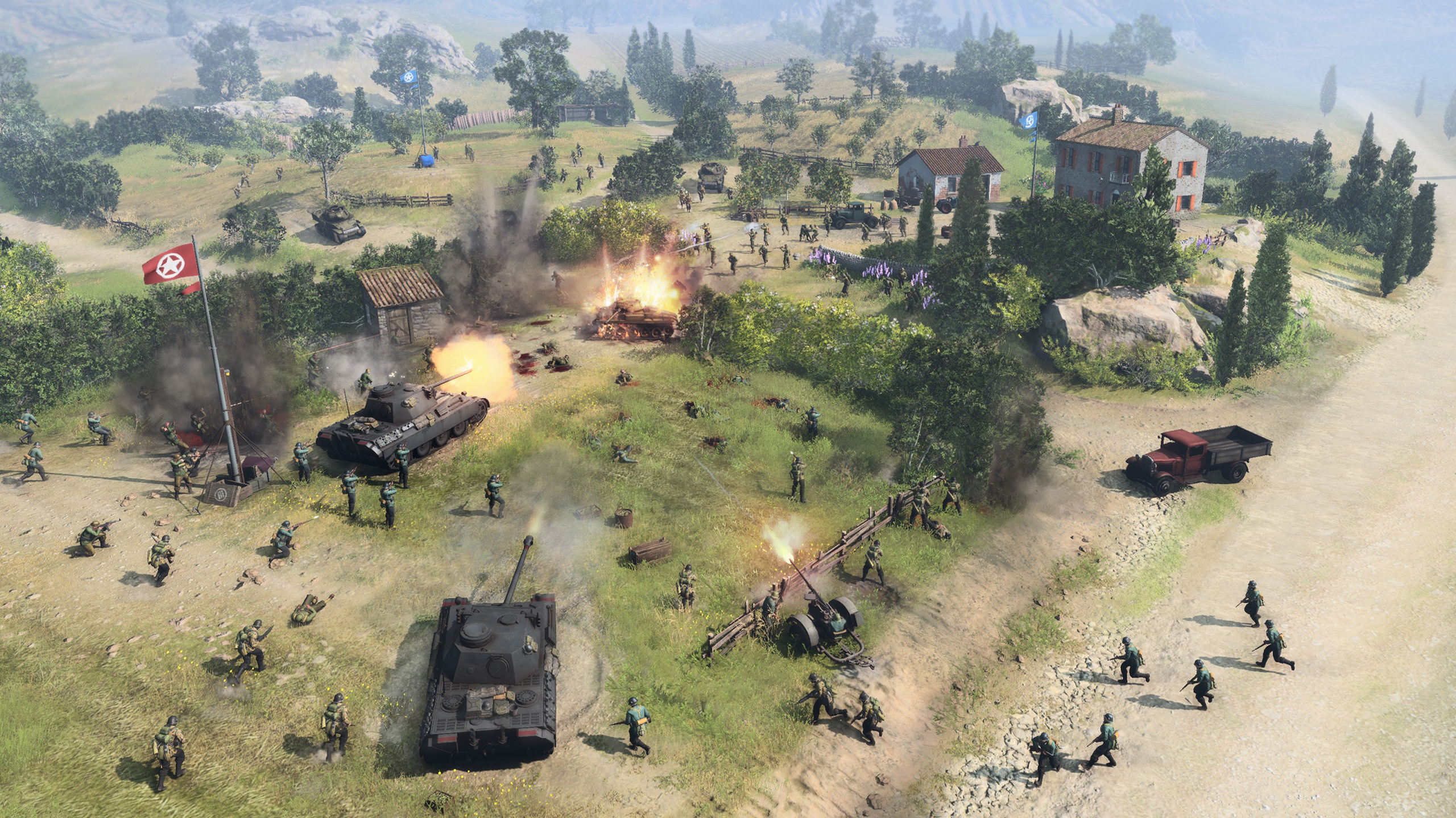 Multiplayer test, Rock Paper Shotgun, Cooperative gameplay, Online battles, 2560x1440 HD Desktop