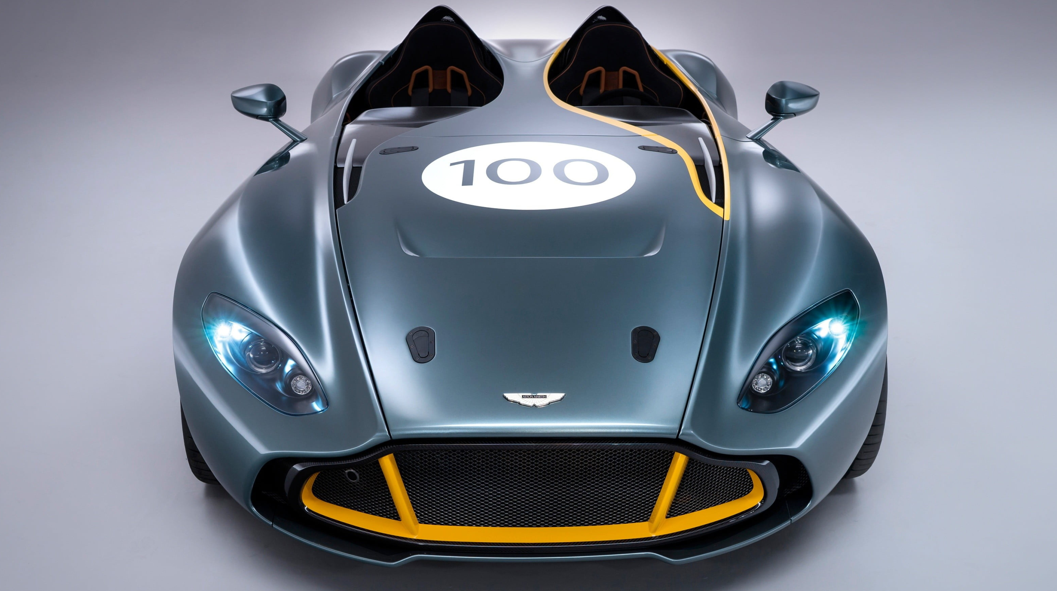 Aston Martin Speedster, Exquisite elegance, Brown sports car, Luxurious aesthetics, 3470x1940 HD Desktop