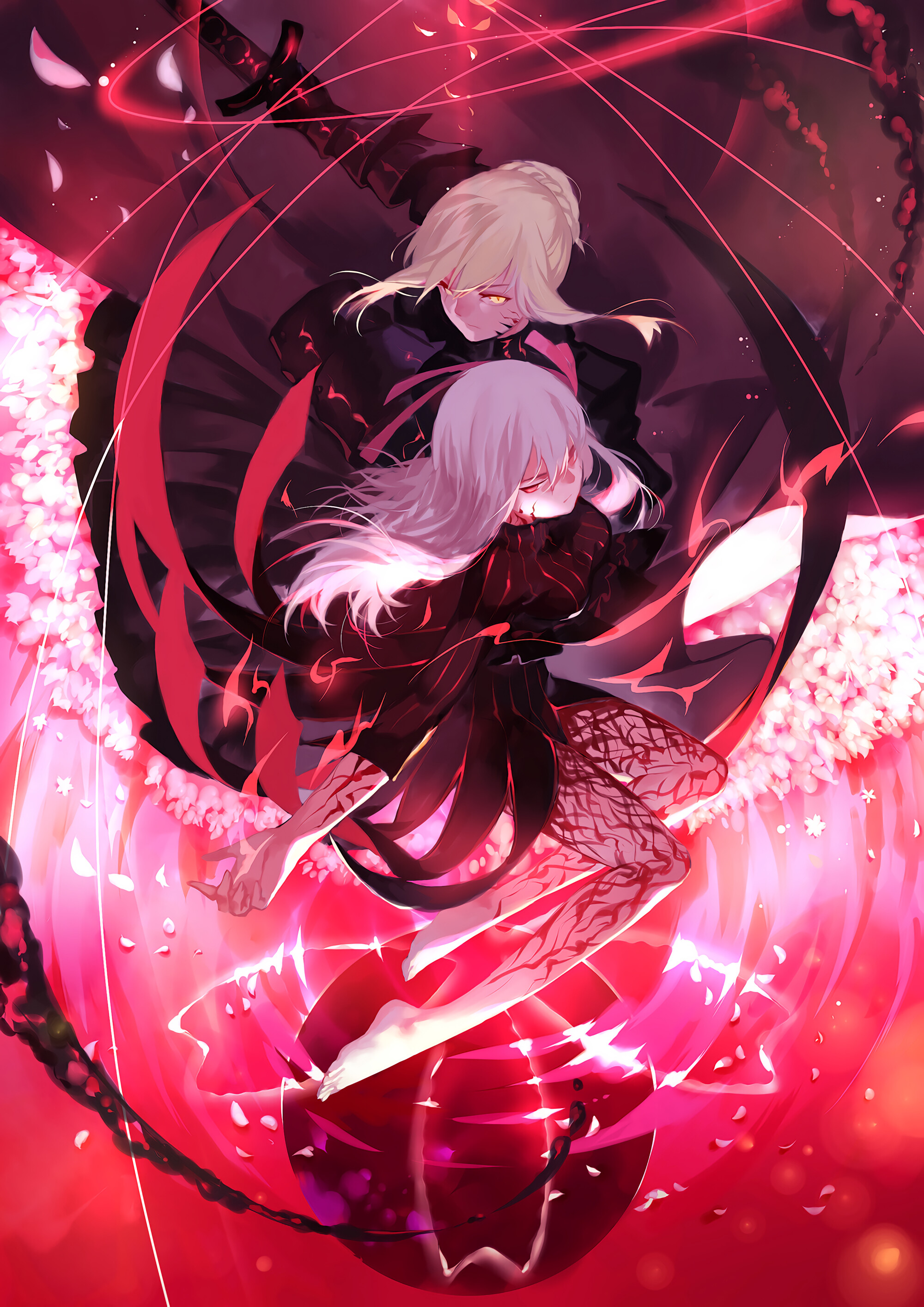 Anime Fate/Stay Night, Fate series, Female characters, Fate Stay Night anime, 2000x2830 HD Phone