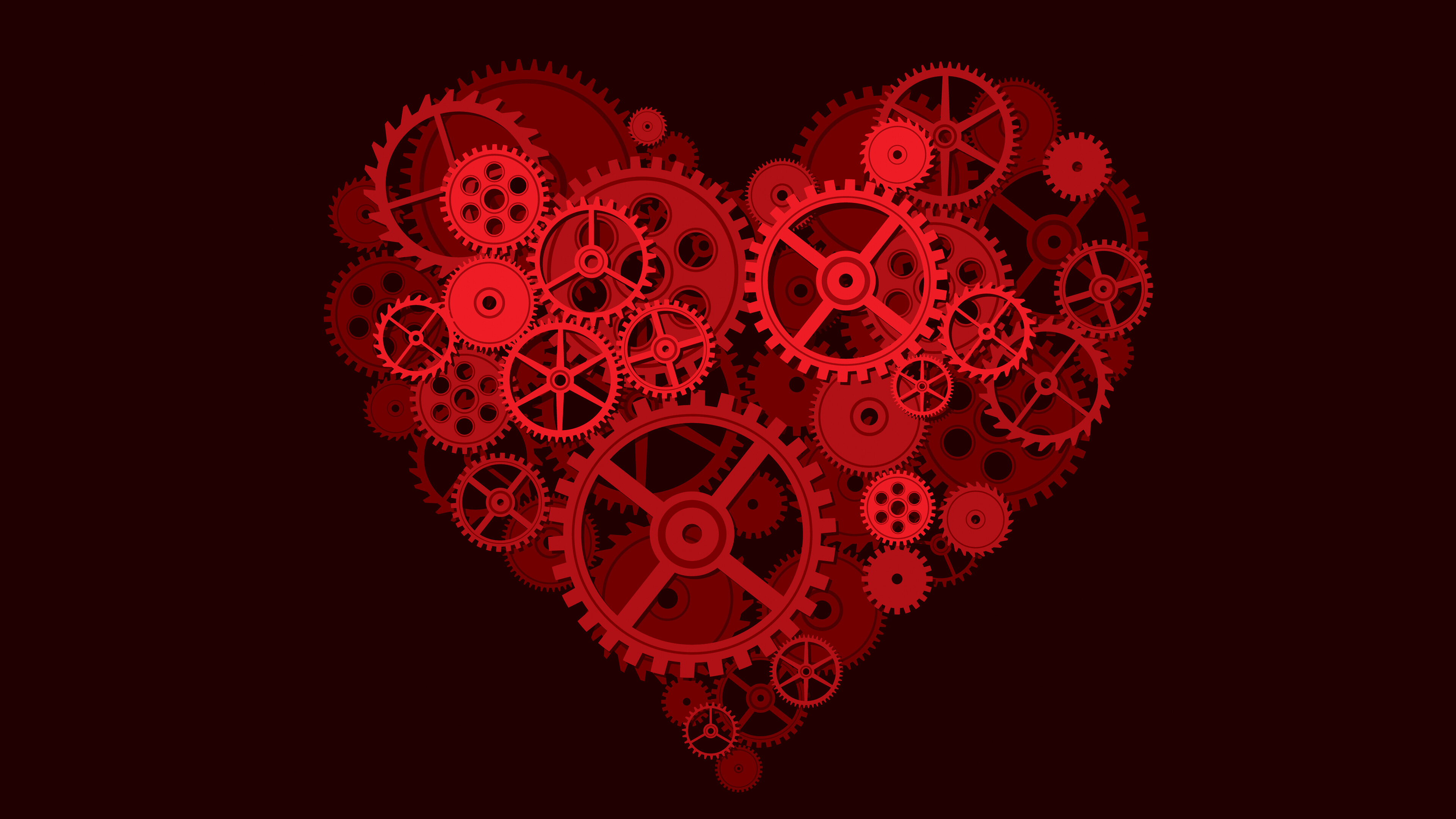Mechanical heart, 4K ultra HD, 3840x2160 4K Desktop