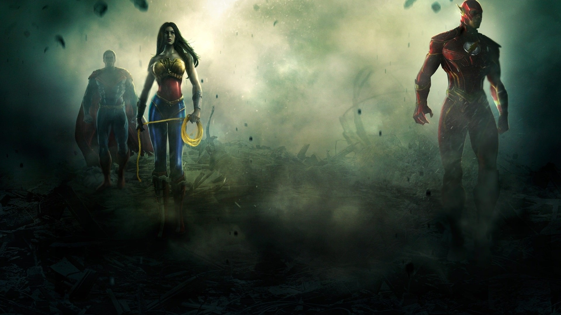 Injustice: Gods Among Us, Background design, Artistic visuals, Gaming aesthetics, 1920x1080 Full HD Desktop