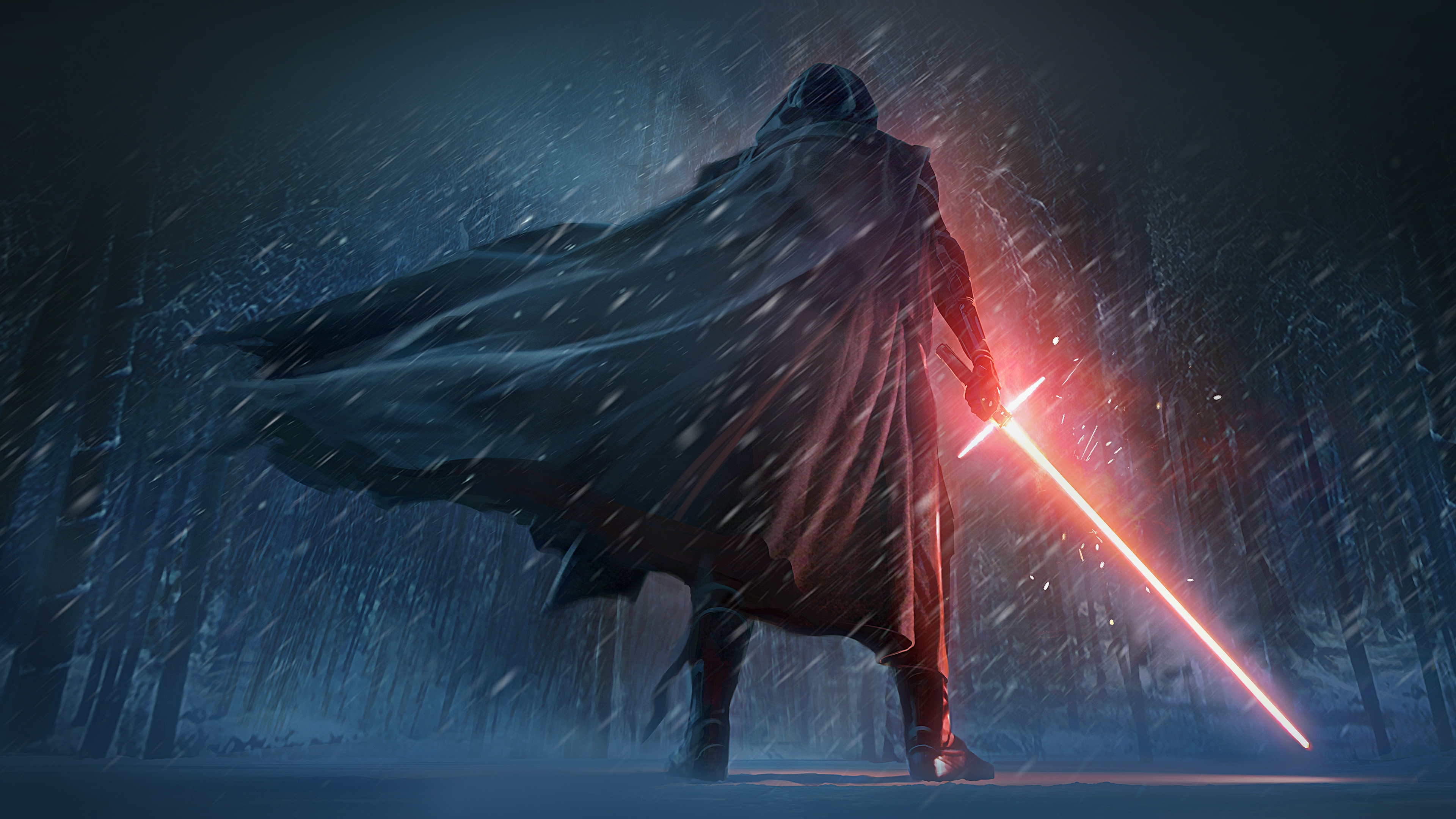 Film Art, Movies, Darth Vader, Star Wars, 3840x2160 4K Desktop