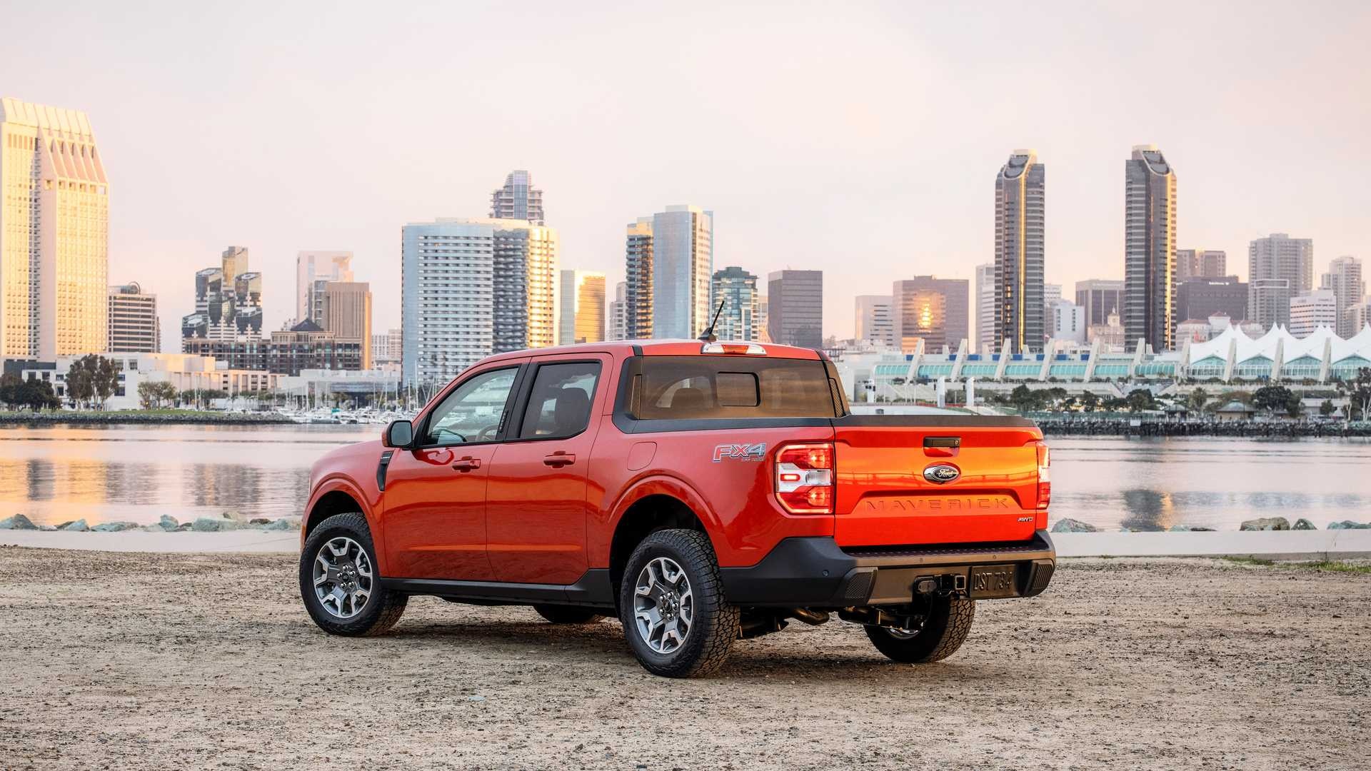 Ford Maverick, Compact pickup, Hybrid technology, Innovative concept, 1920x1080 Full HD Desktop