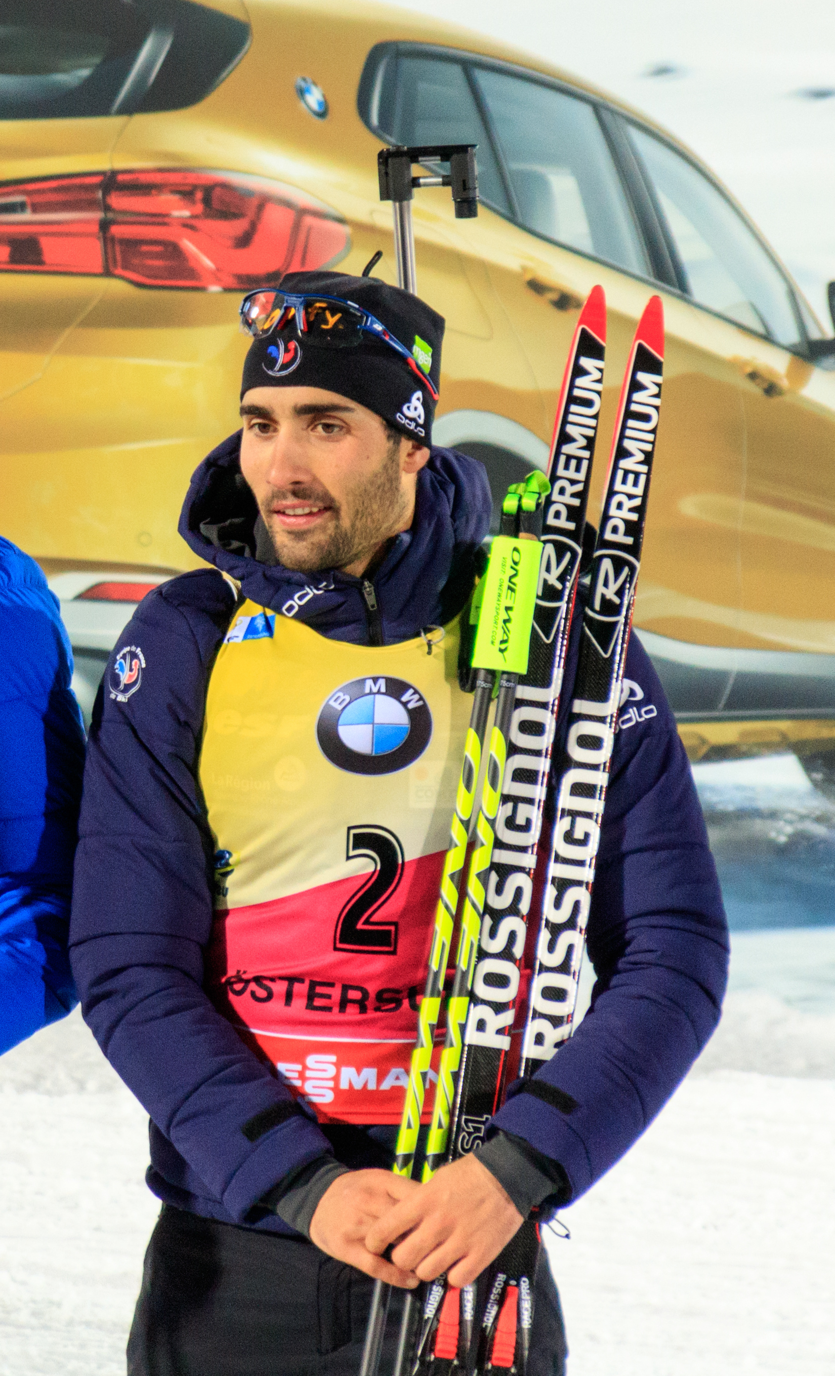 Martin Fourcade, Samantha Thompson's post, 1690x2790 HD Phone