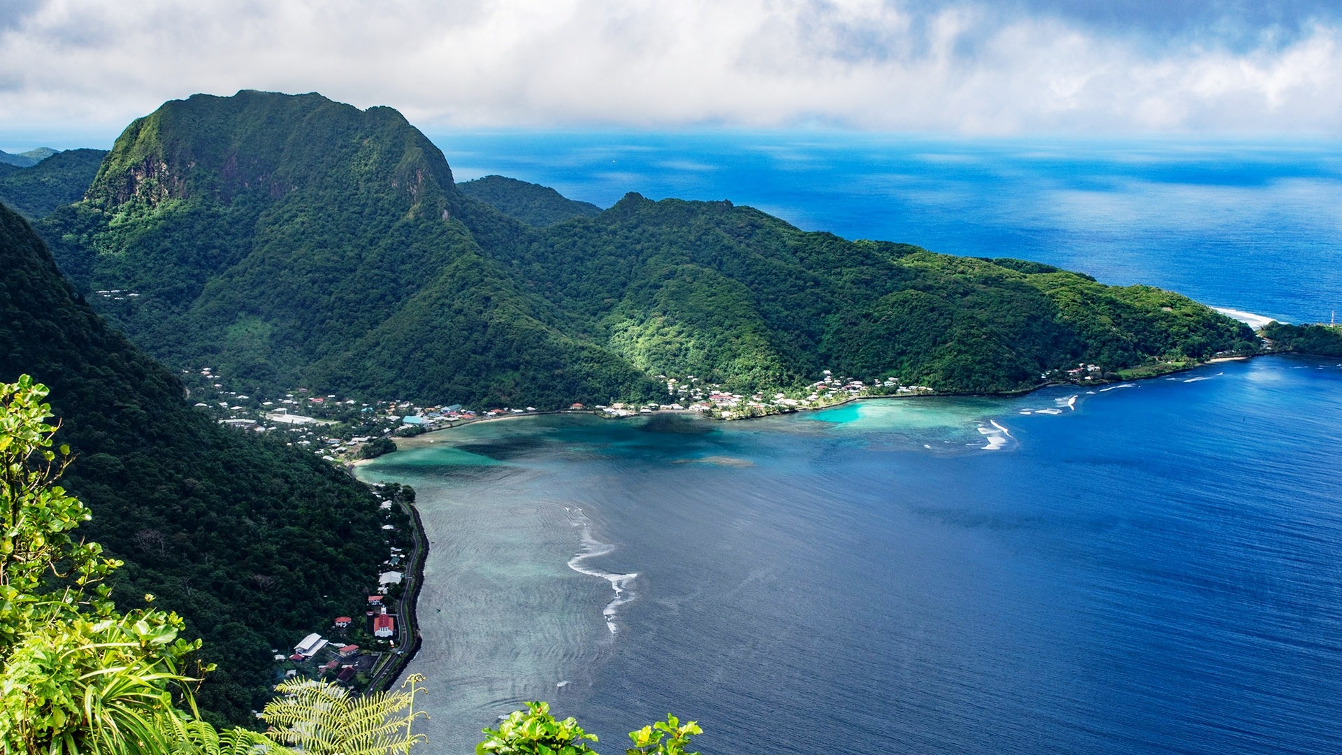 Pago Pago, Parco Nazionale delle Samoa Americane, Geologia, Clima, 1920x1080 Full HD Desktop