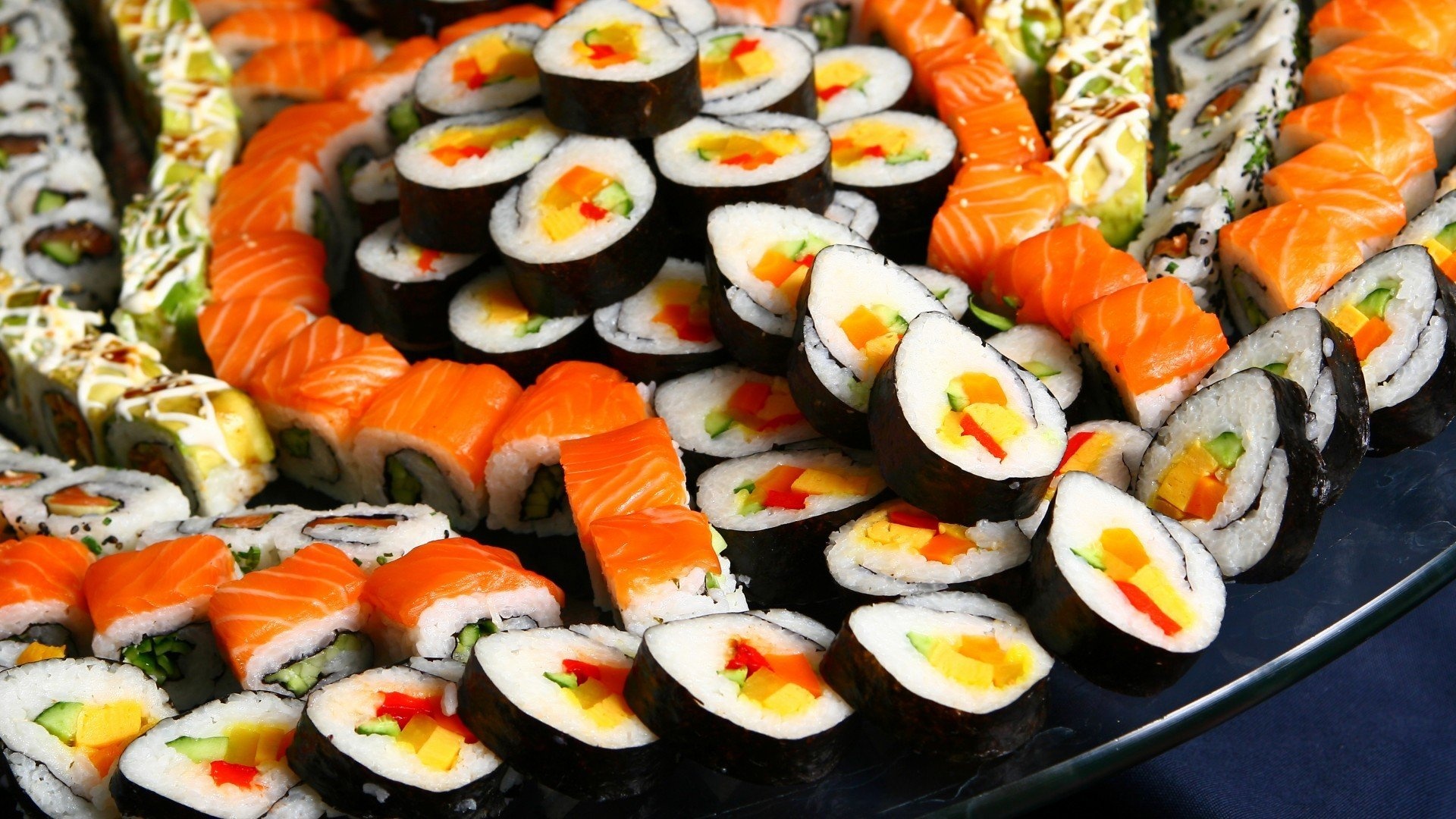 Sushi feast, HD food wallpapers, Savory flavors, Gourmet photography, 1920x1080 Full HD Desktop