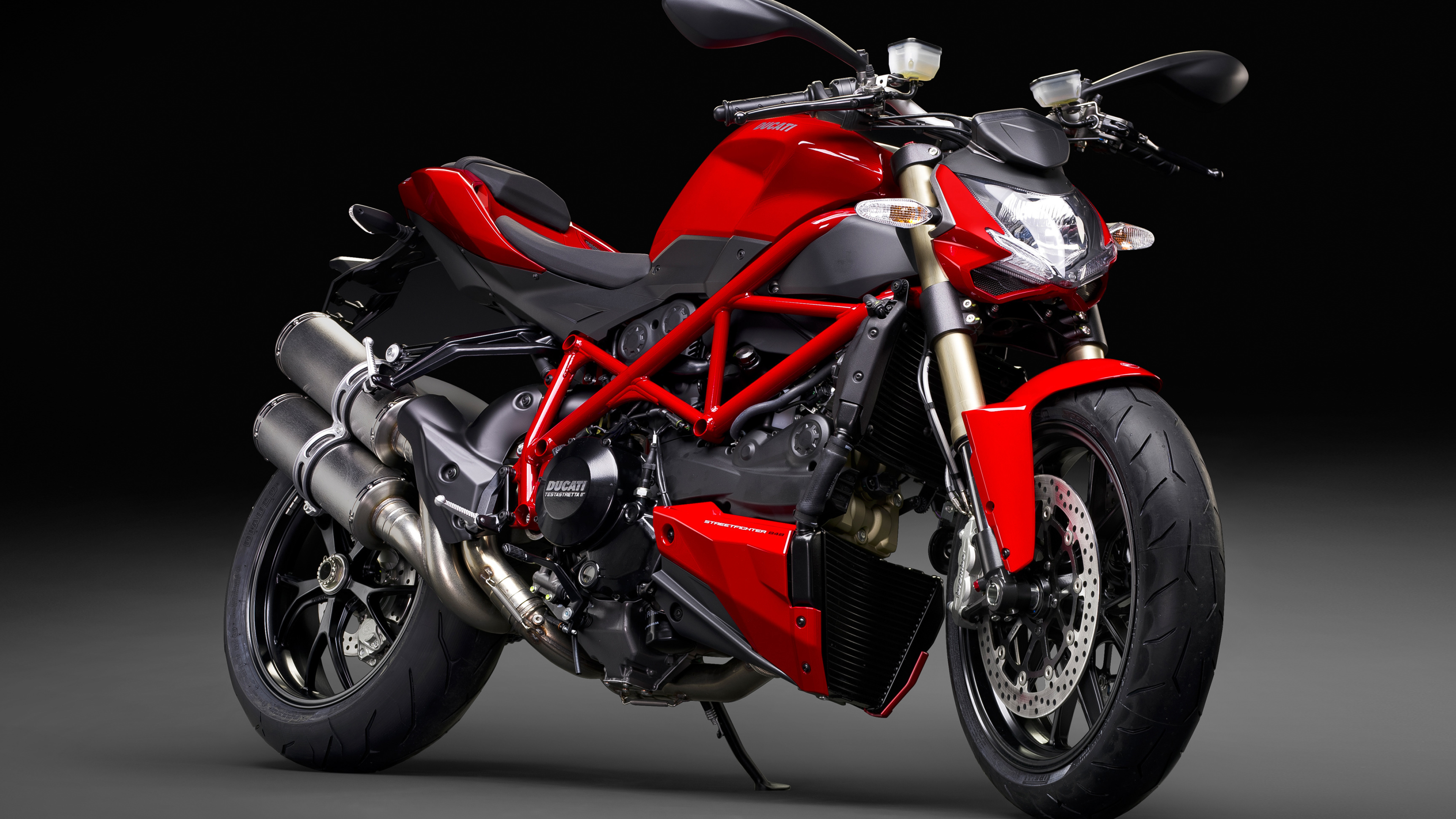 848 Version, Ducati Streetfighter Wallpaper, 3840x2160 4K Desktop