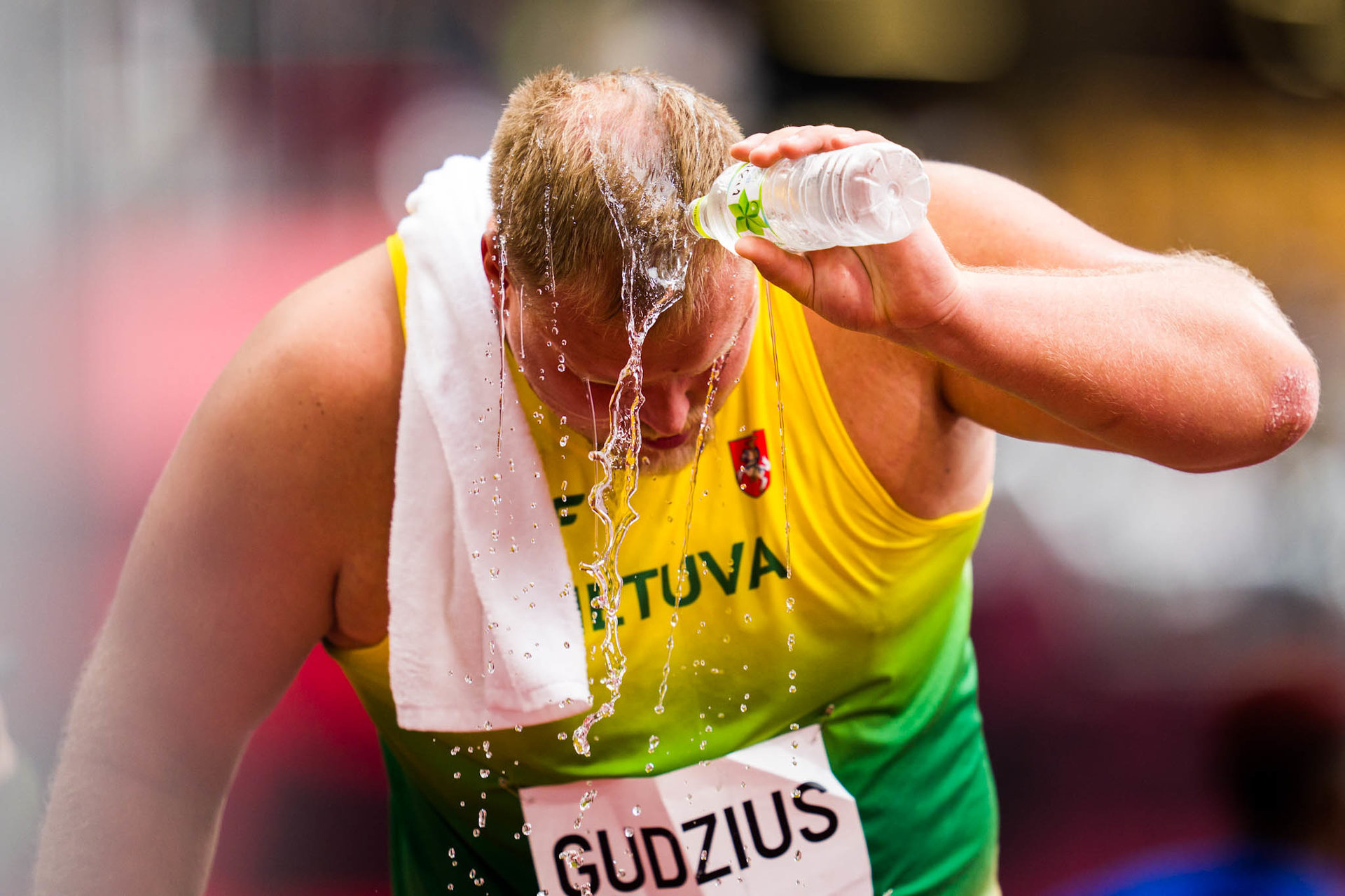 Andrius Gudzius, Olympic dessert, Discus thrower, Monumental final, 1920x1280 HD Desktop