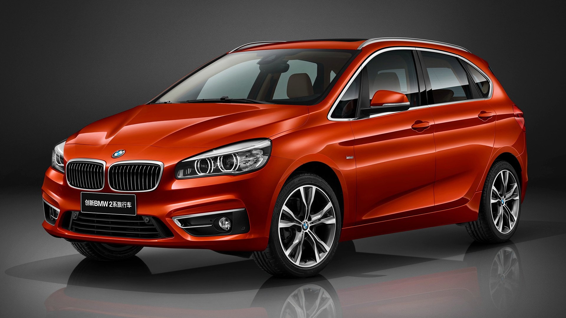 BMW 2 Series, Active Tourer, Modern Aesthetics, Spacious Interior, Versatility, 1920x1080 Full HD Desktop