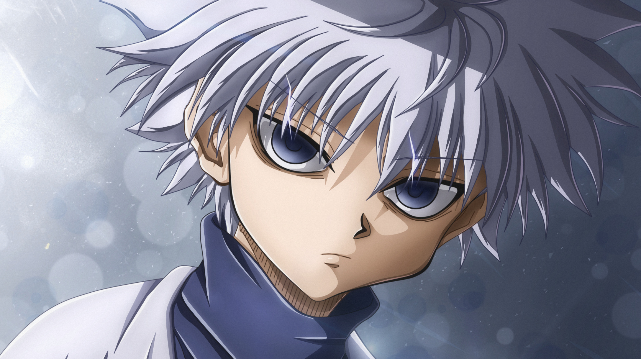 Killua wallpapers, Zoldyck family, Anime series, Dark aesthetic, 2500x1410 HD Desktop